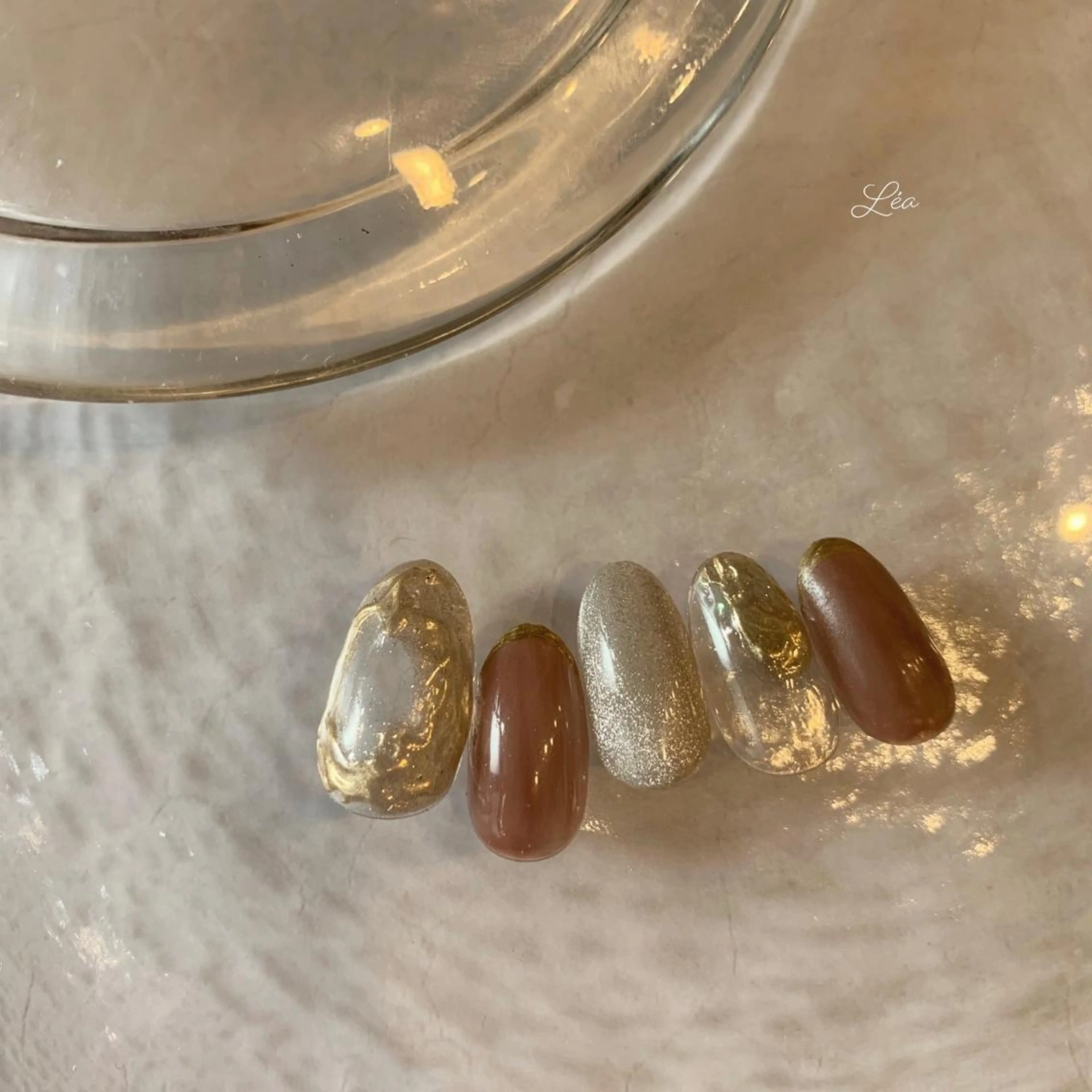 ネイル ジェルネイル パラジェル Léa nailのネイルデザイン