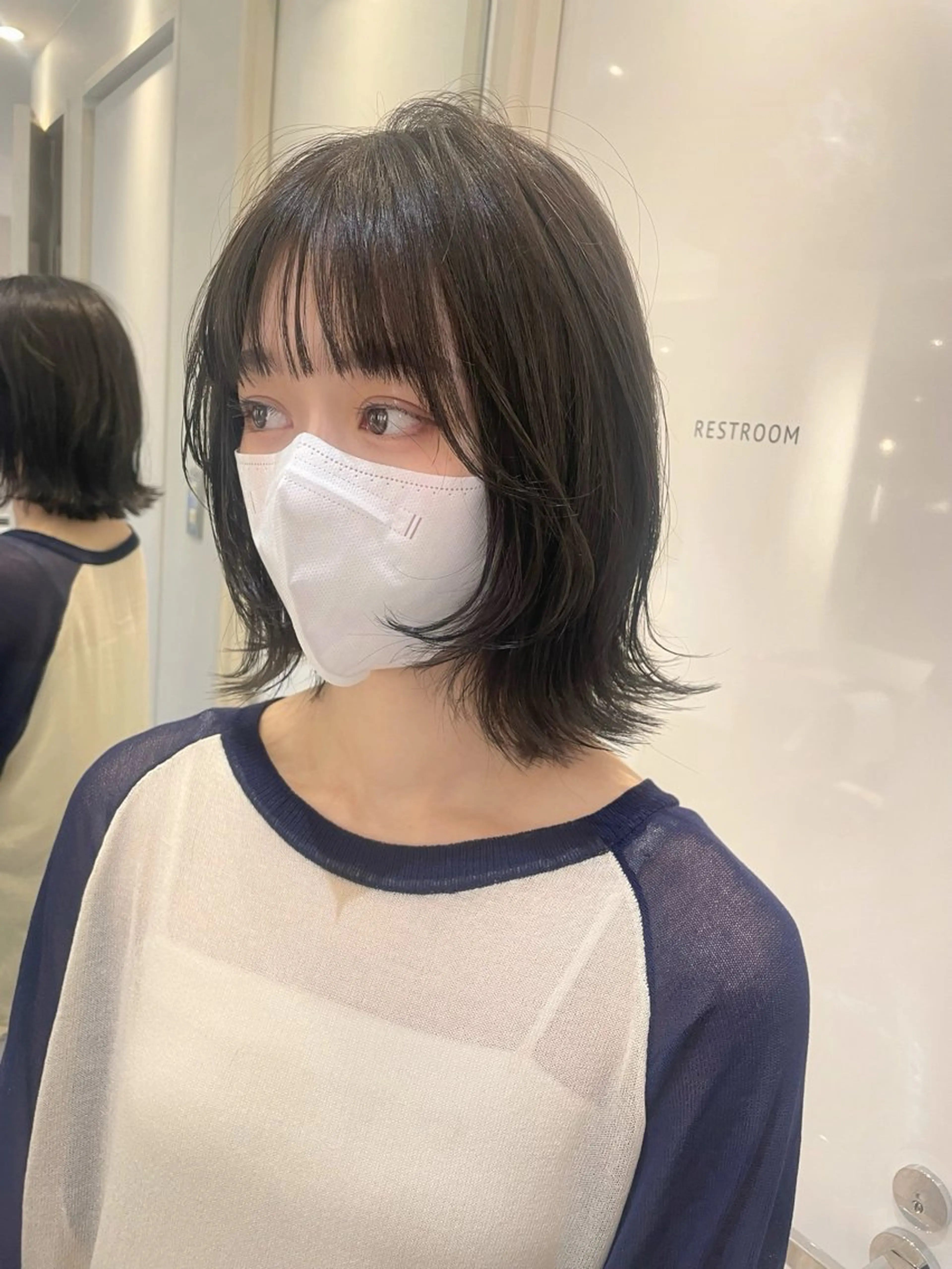 カラー 田中 瑞希のヘアスタイル