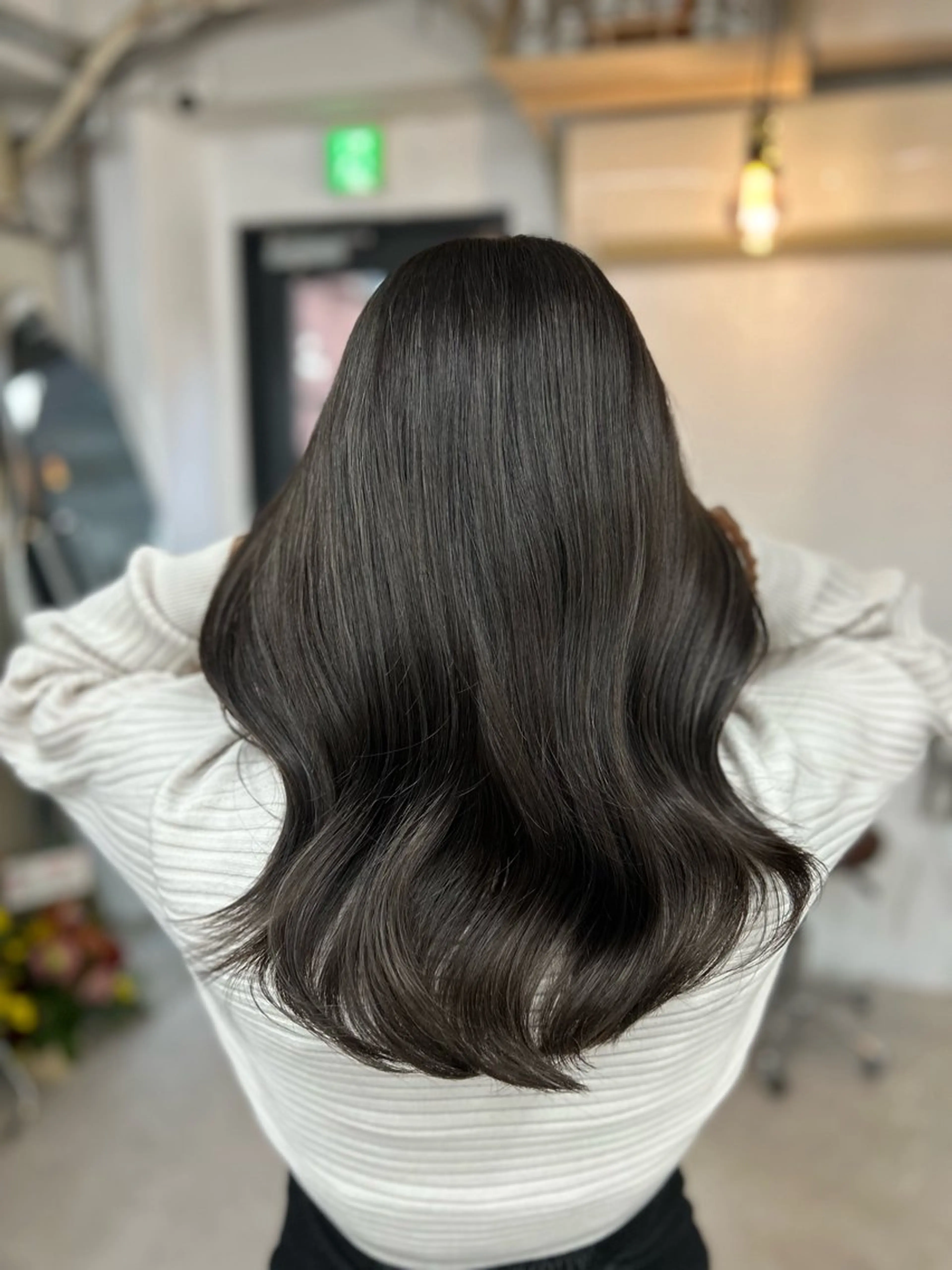 ロング カラー ヘアカラー ブリーチ/ベージュ /レイヤー/ひよりのヘアスタイル