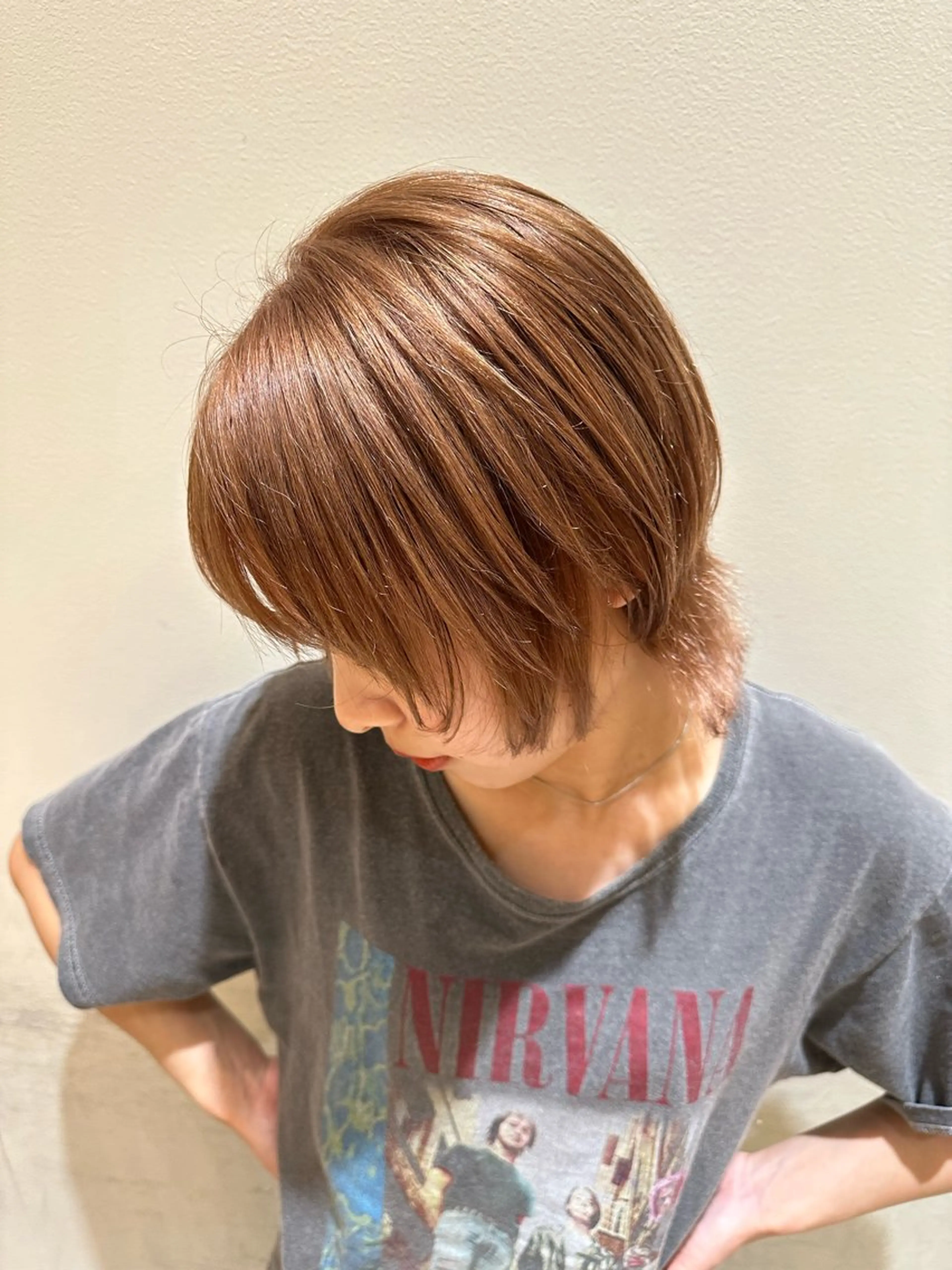 ショート カラー 松浦 涼雅のヘアスタイル