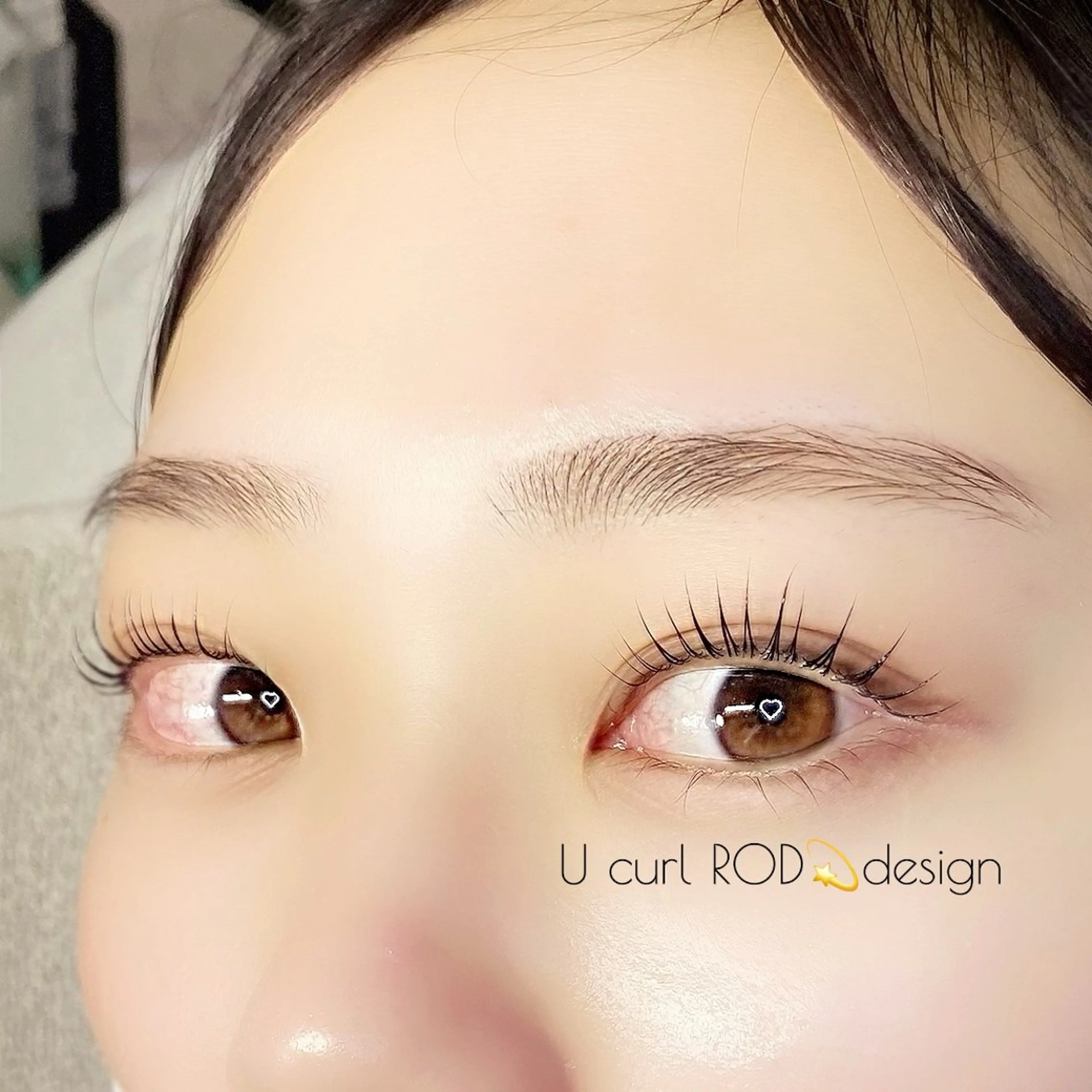 マツエク・マツパ 束感まつ毛 パリジェンヌラッシュリフト まつげパーマ ワンホンマツエク マツパ ruhe eyeのマツエク・マツパデザイン