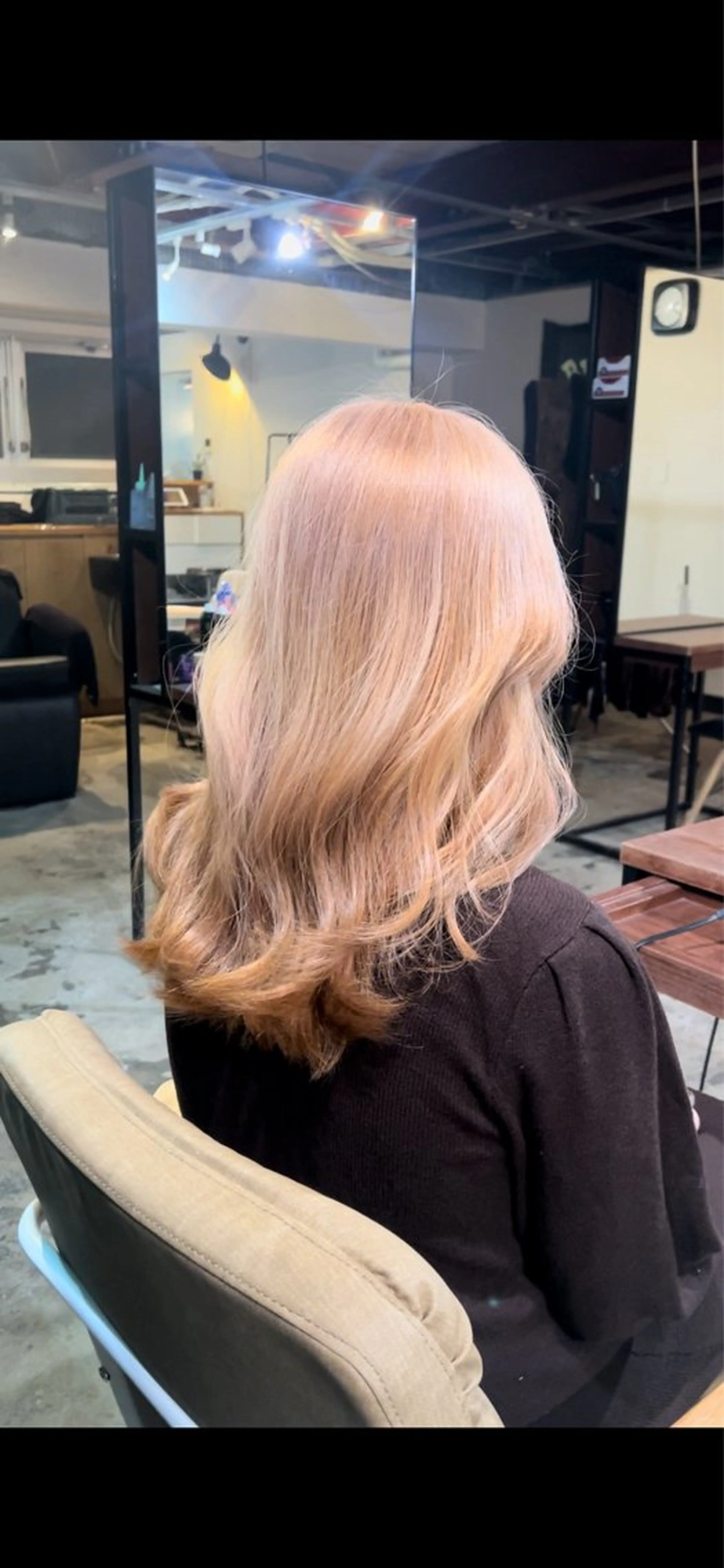 ロング カット ヘアカラー トリートメント ダブルカラー/ 艶髪/SHISEIのヘアスタイル