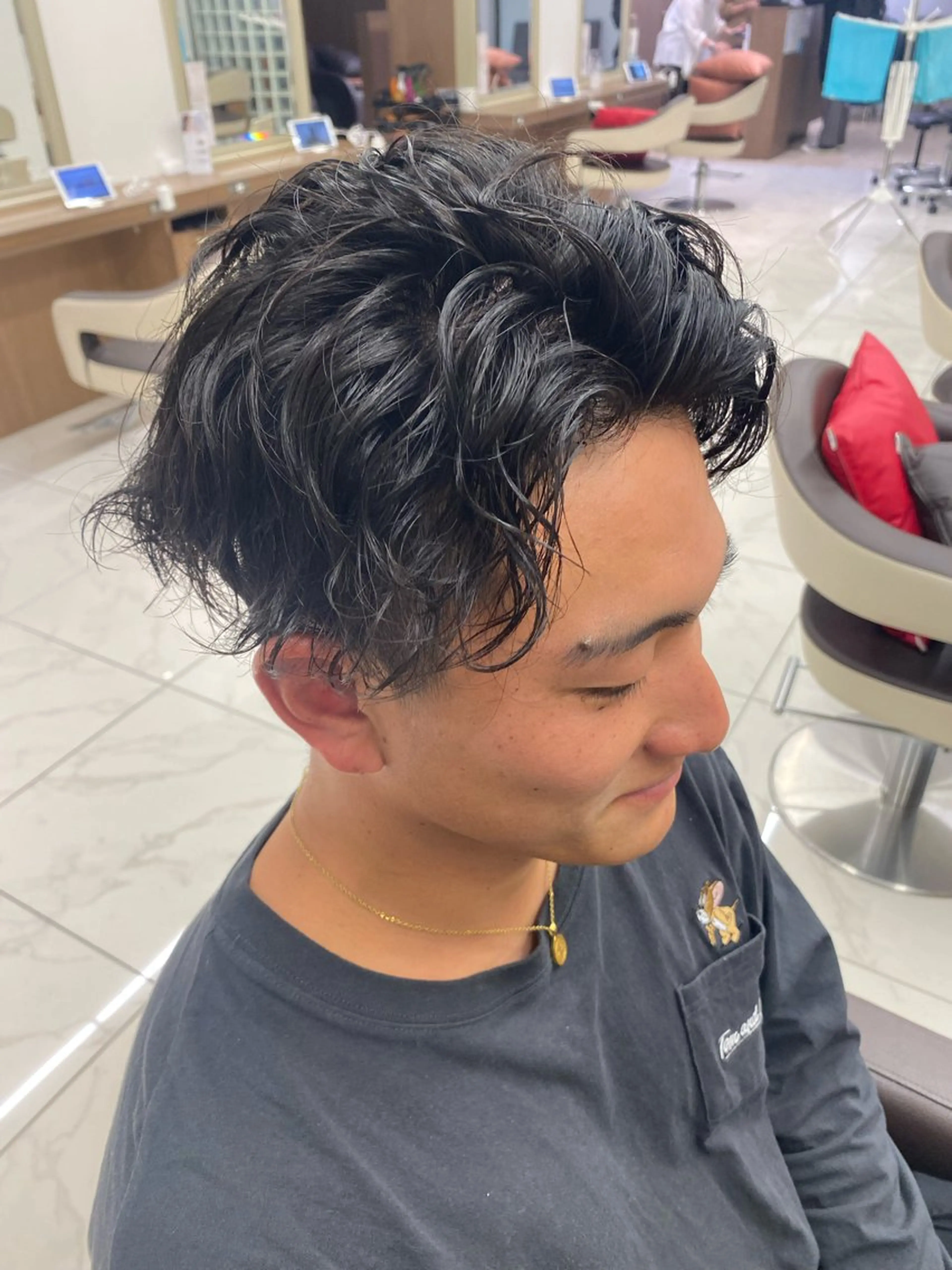 パーマ メンズ メンズパーマ パーマ トリートメント MEY HAIR CURLYS所属・ハードパーマ Rico💜のヘアスタイル