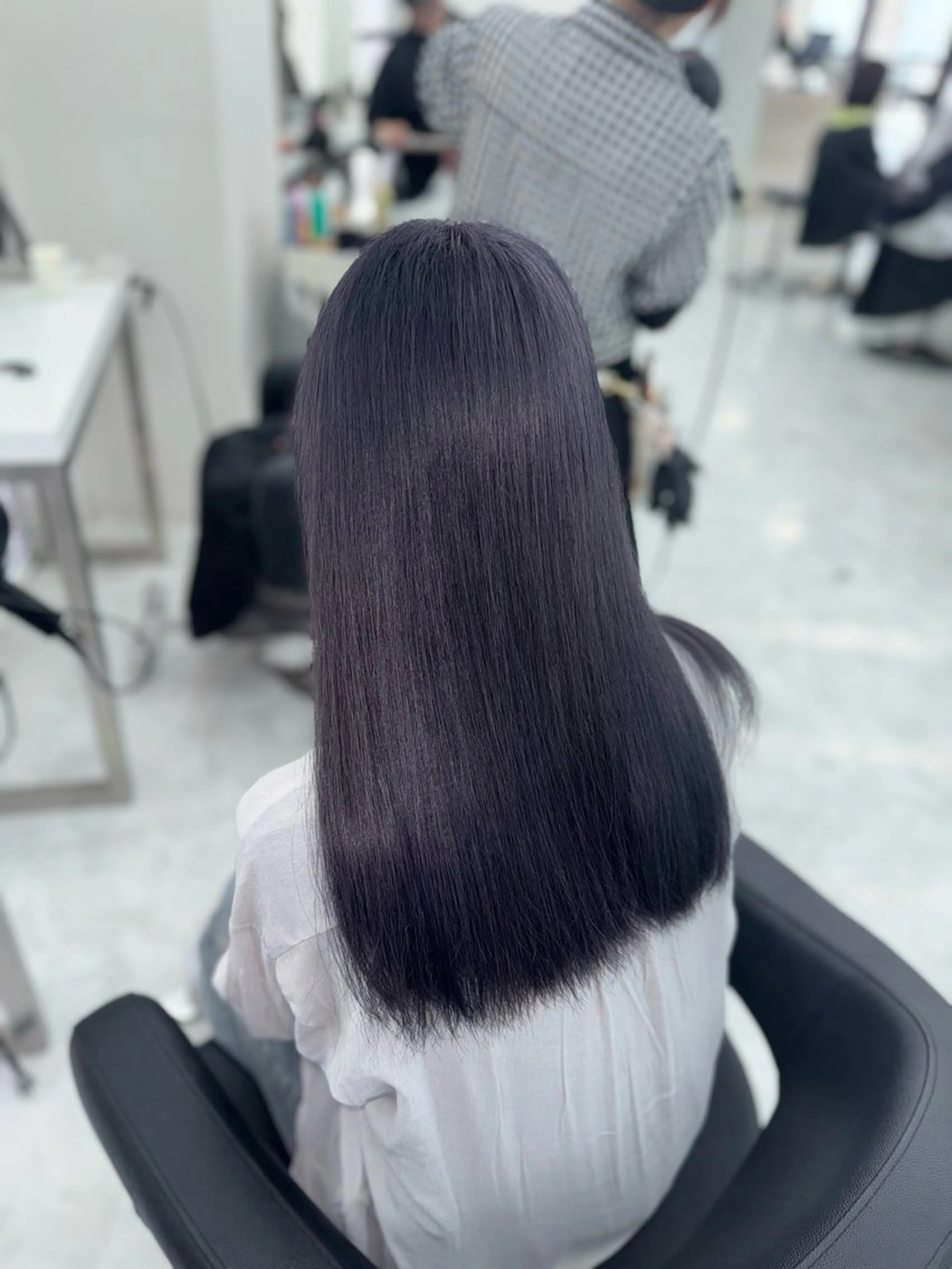 セミロング 🎵ハイトーン/ ブロンド⭐️MANAのヘアスタイル