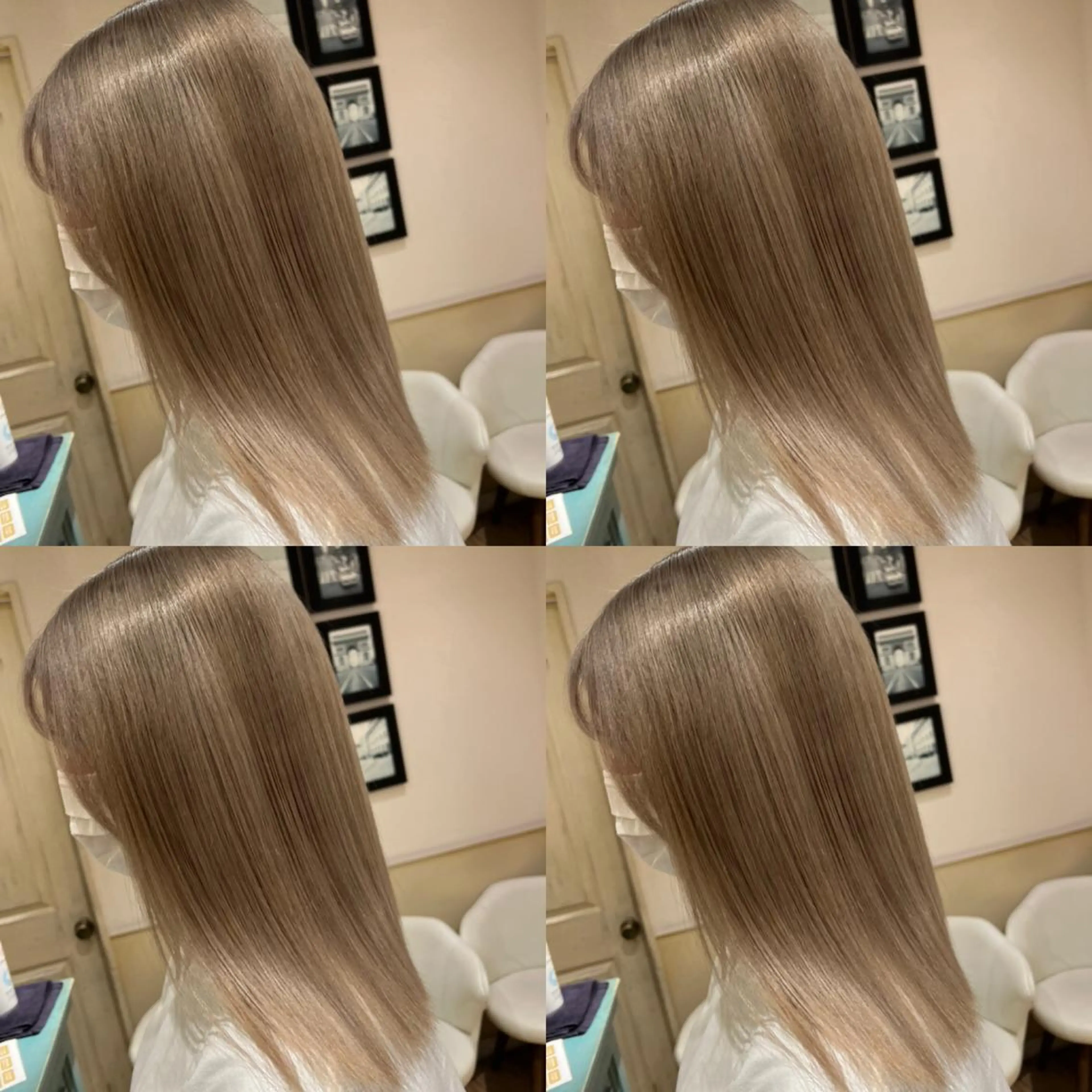 ミディアム カラー ベージュカラー ミルクティーベージュ レイヤー×髪質改善 マネージャー安藤光司のヘアスタイル