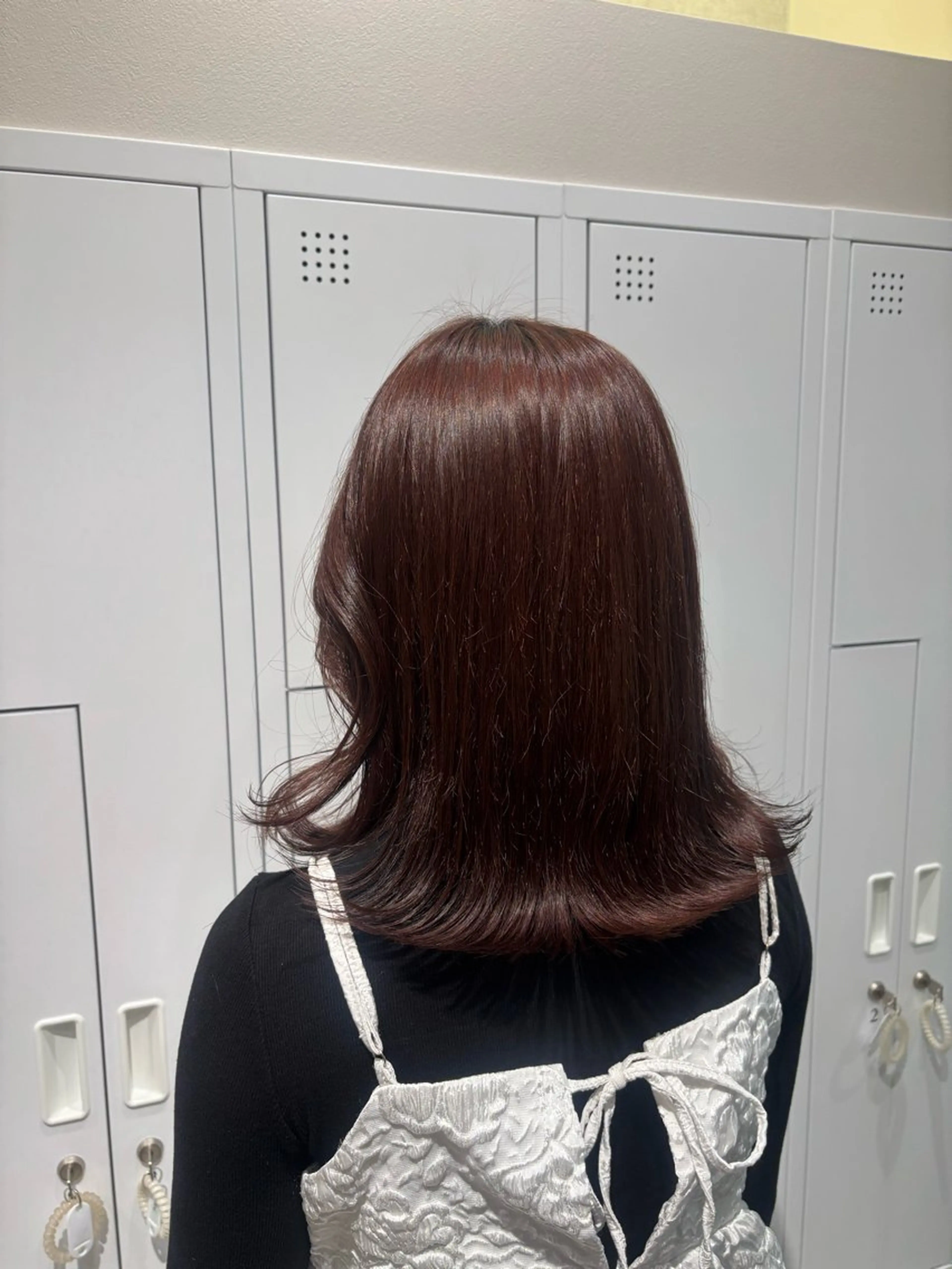 ミディアム 武富 果音のヘアスタイル