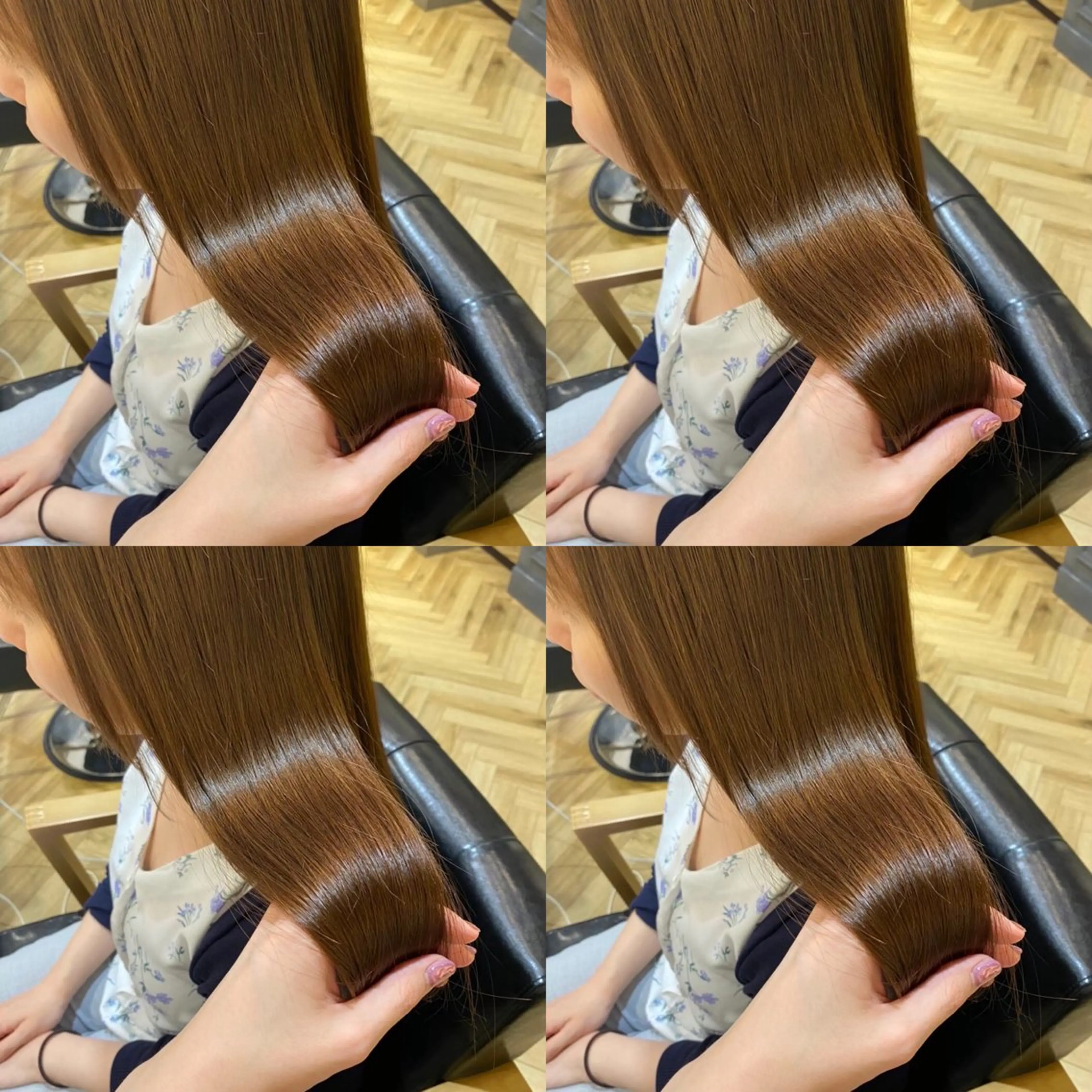 ロング カラー グレージュ 髪質改善 ヘアカラー トリートメント 店長✨髪質改善✖️ 透明感カラー／純大のヘアスタイル