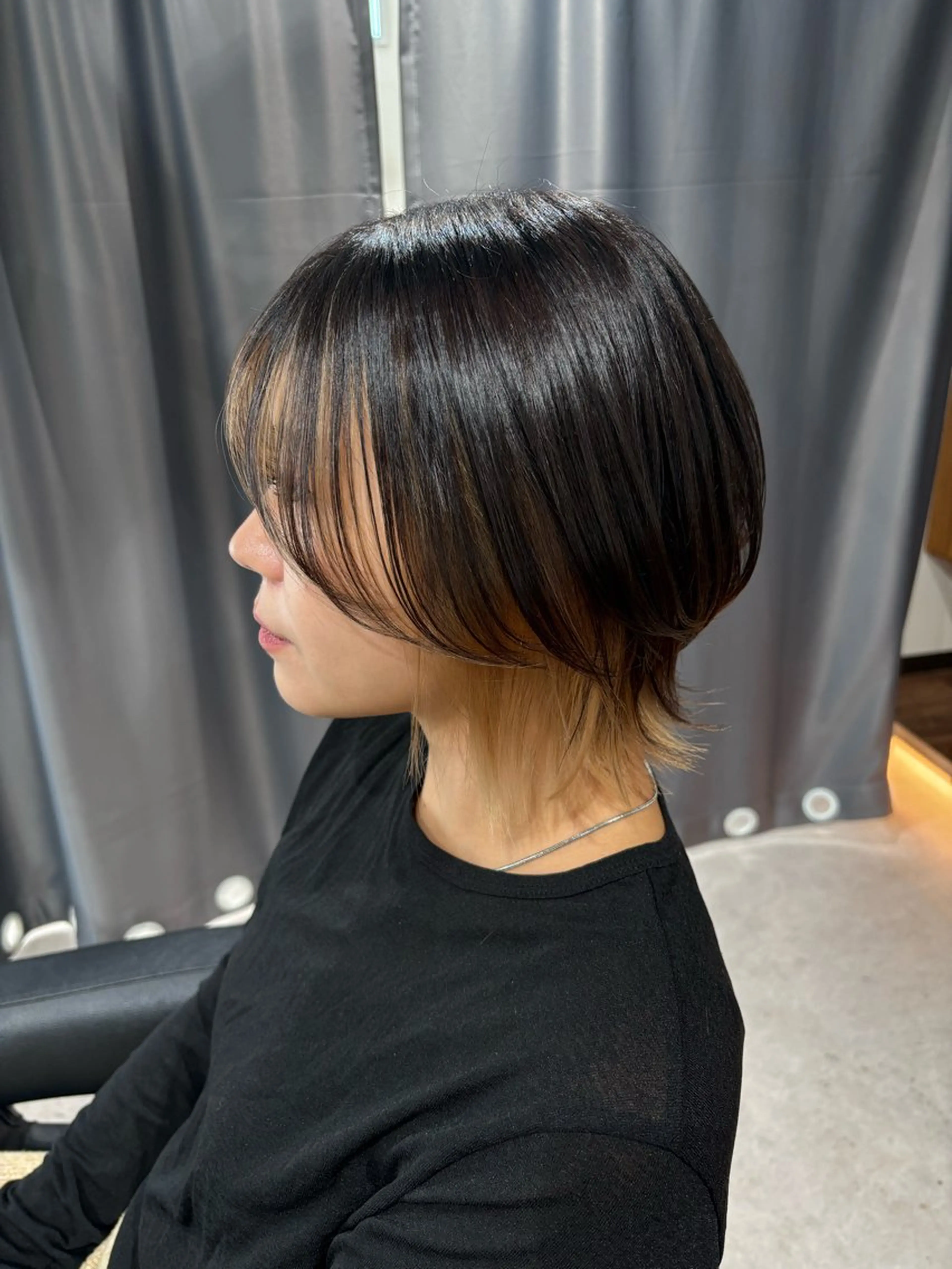 ショート ウルフカット カット aina / n.w.hのヘアスタイル