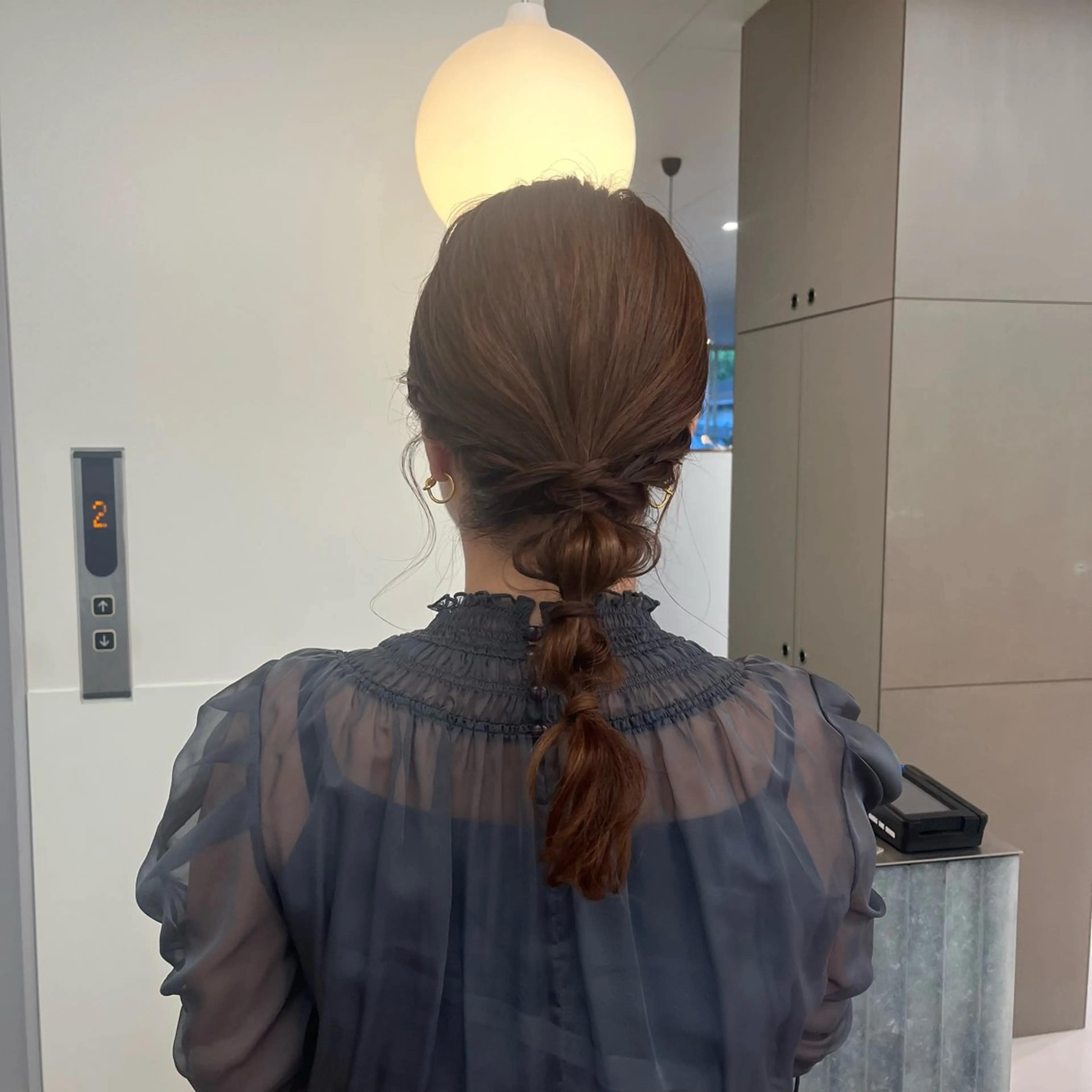 セミロング ヘアアレンジ ヘアセット 髪質改善カラー/ボブ 🌻Mutsumiのヘアスタイル