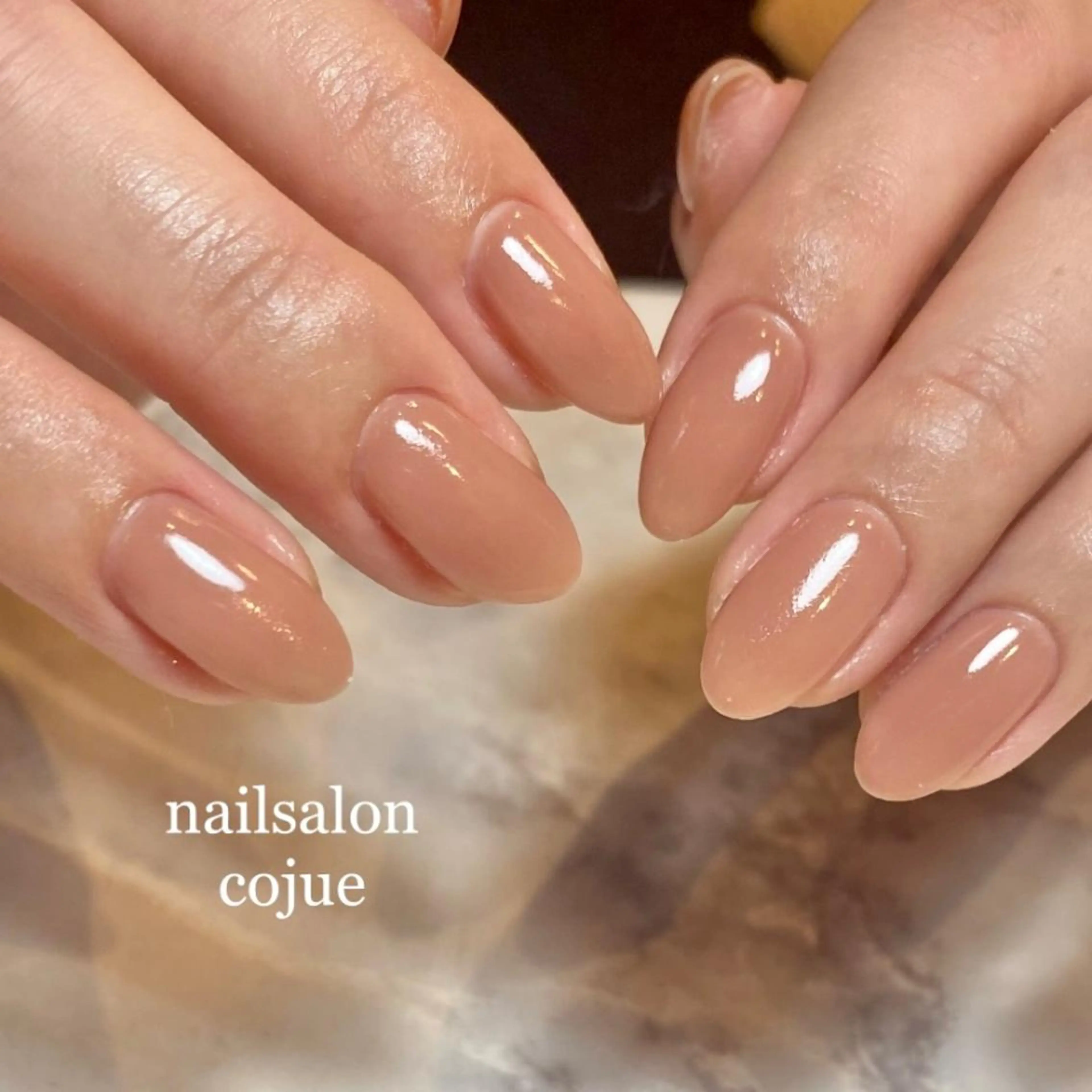 ネイル ワンカラーネイル ハンドネイル nailsalon cojue  ERIのネイルデザイン