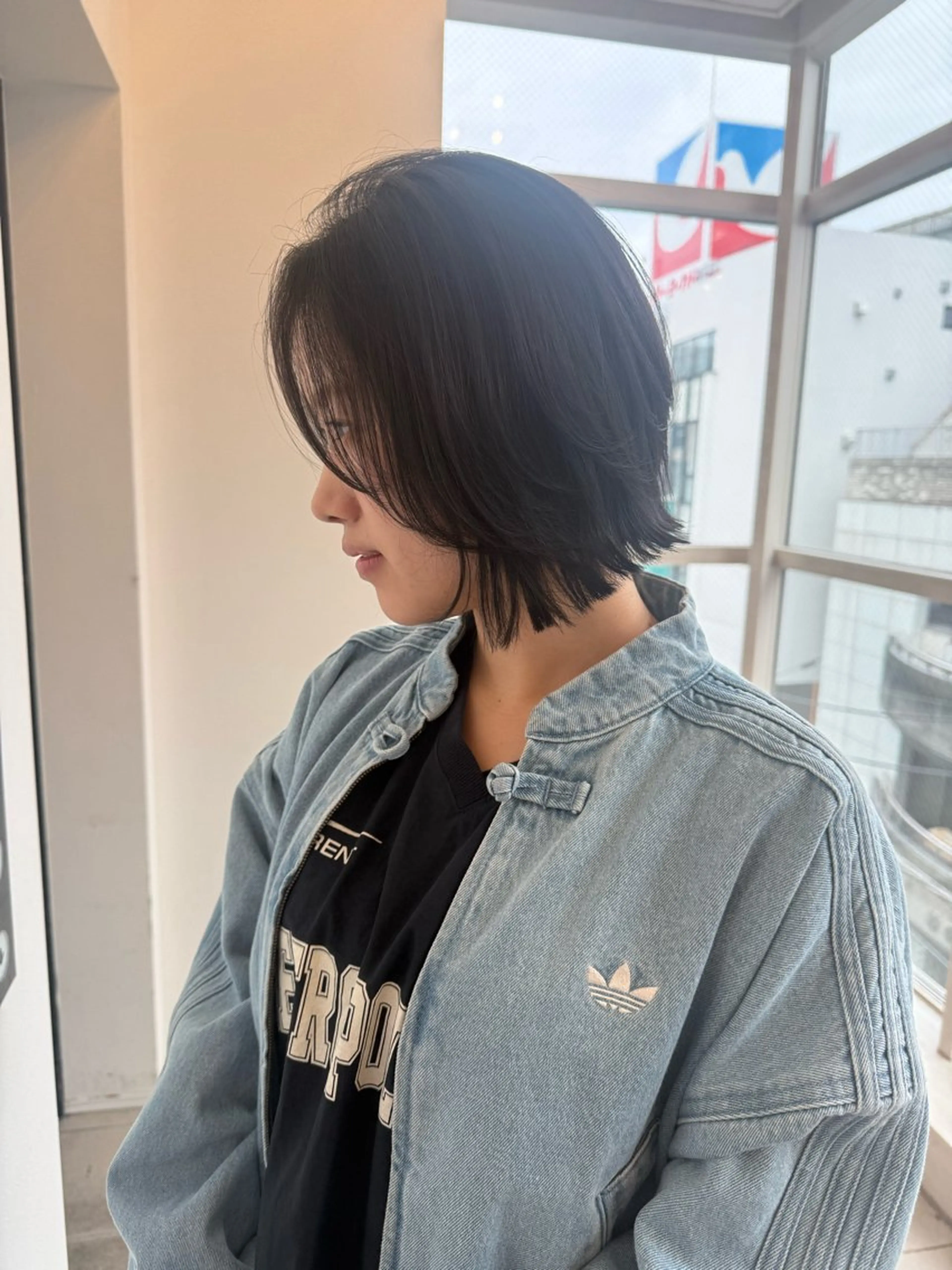 ミディアム きむらさくら/透明感 /レイヤーカットのヘアスタイル