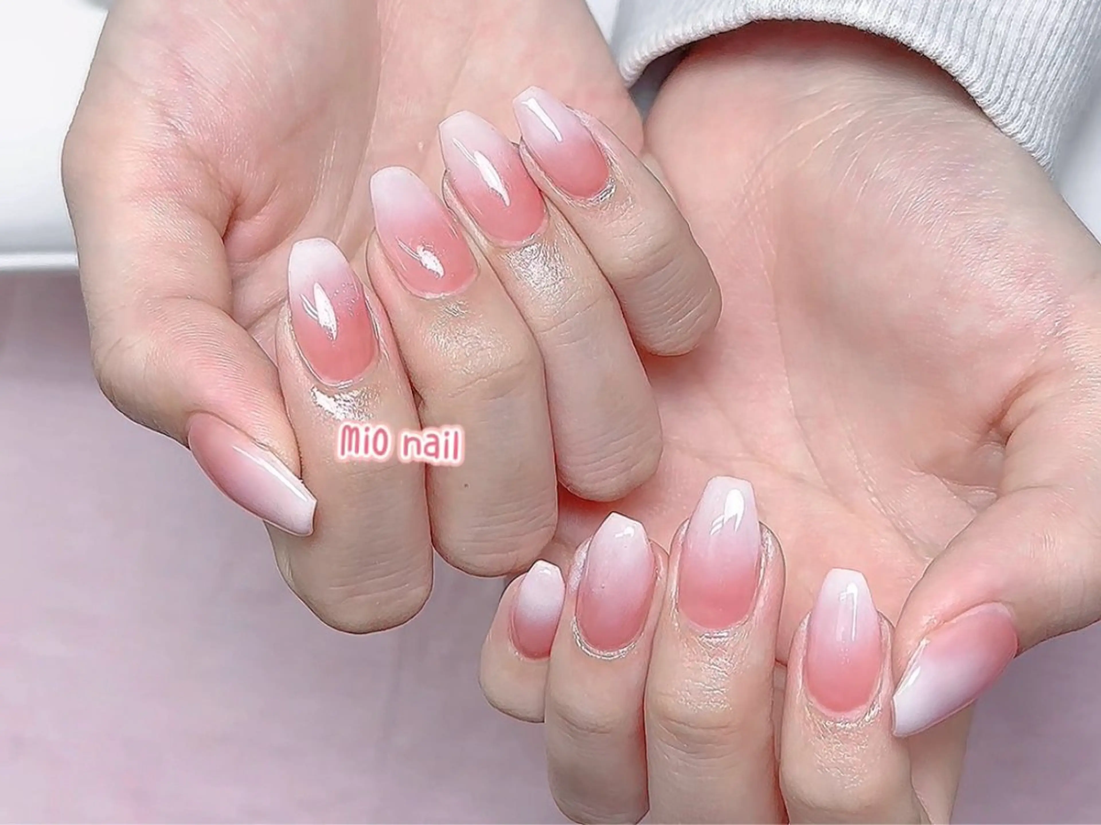 ネイル ジェルネイル 韓国ネイル 持ち込み オフィスネイル ワンホンネイル MiO Nailのネイルデザイン