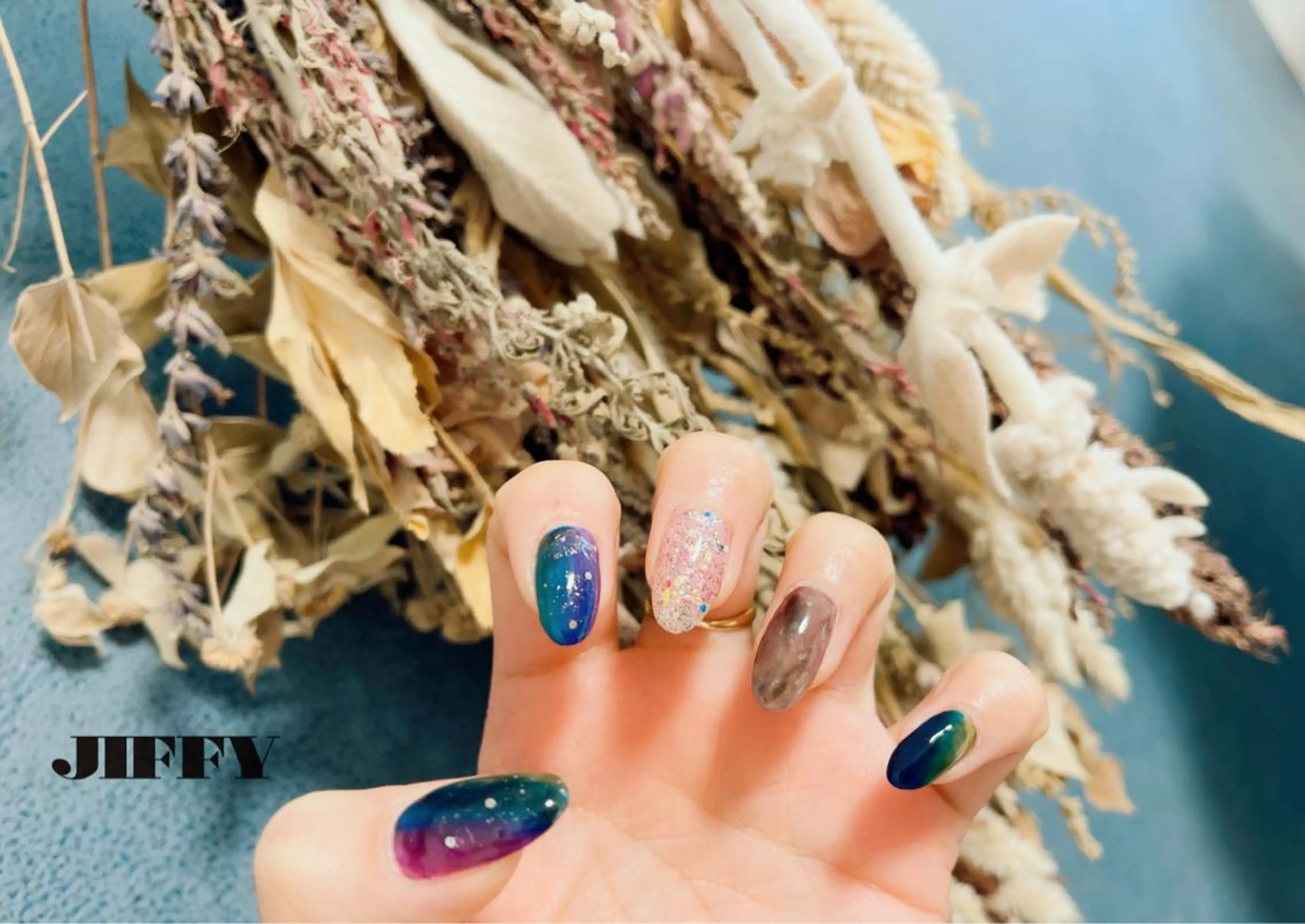 ネイル ニュアンスネイル JIFFY nailstudioのネイルデザイン