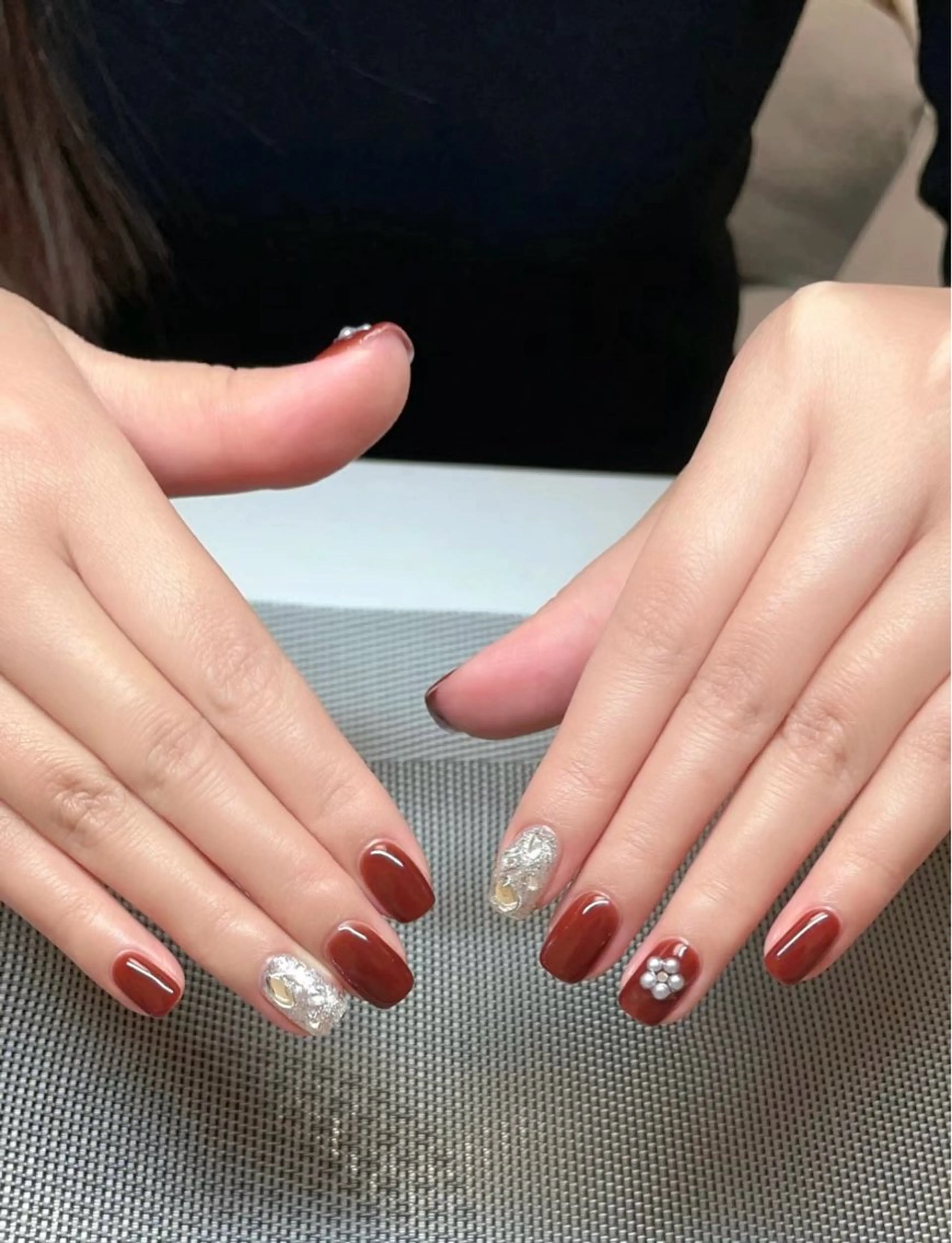 ネイル コネコネイルサロン モデル用のネイルデザイン