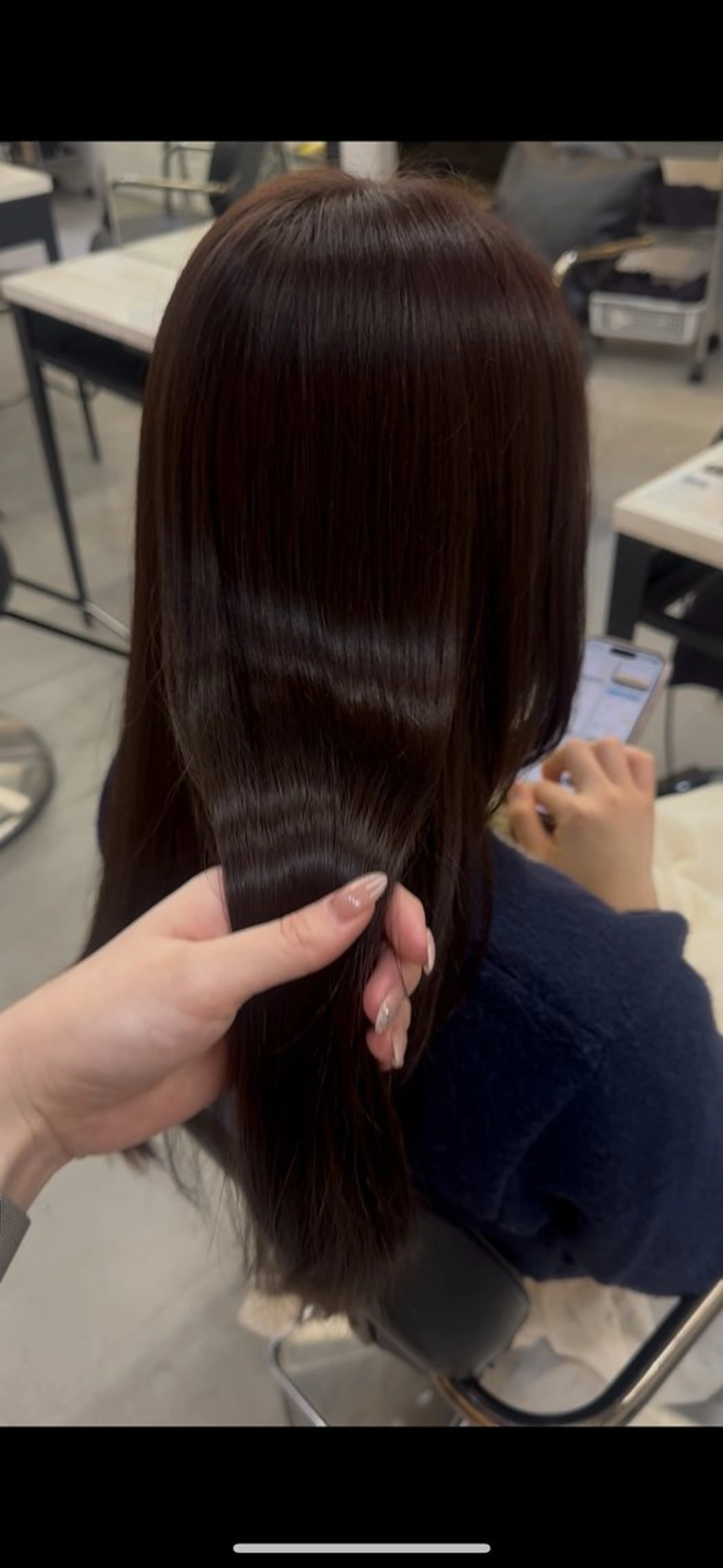 カラー ヘアカラー 韓国レイヤー/艶髪/ manami🥣のヘアスタイル