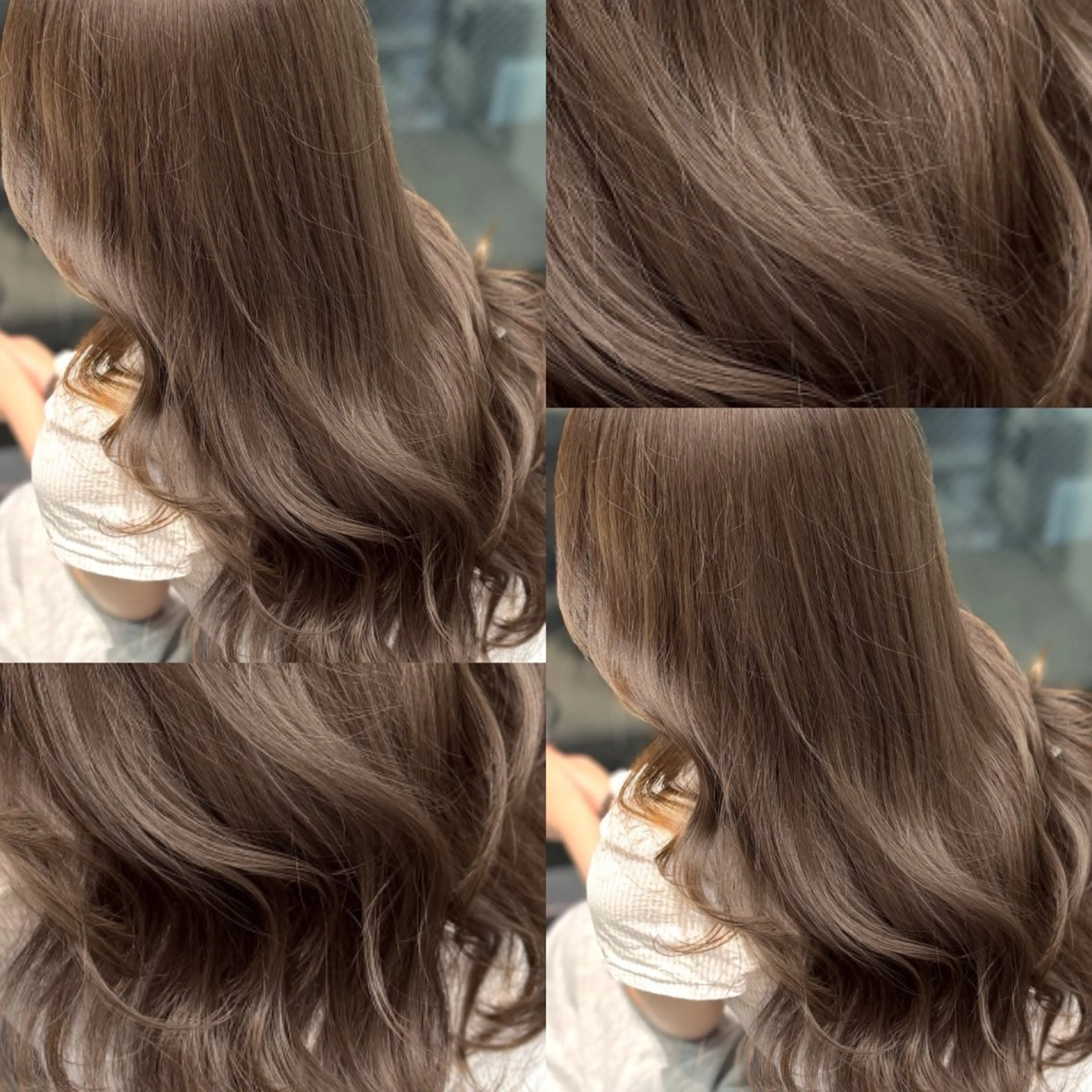 ロング ヘアカラー トリートメント 🌟透明感カラー 🌟松岡勇輝のヘアスタイル
