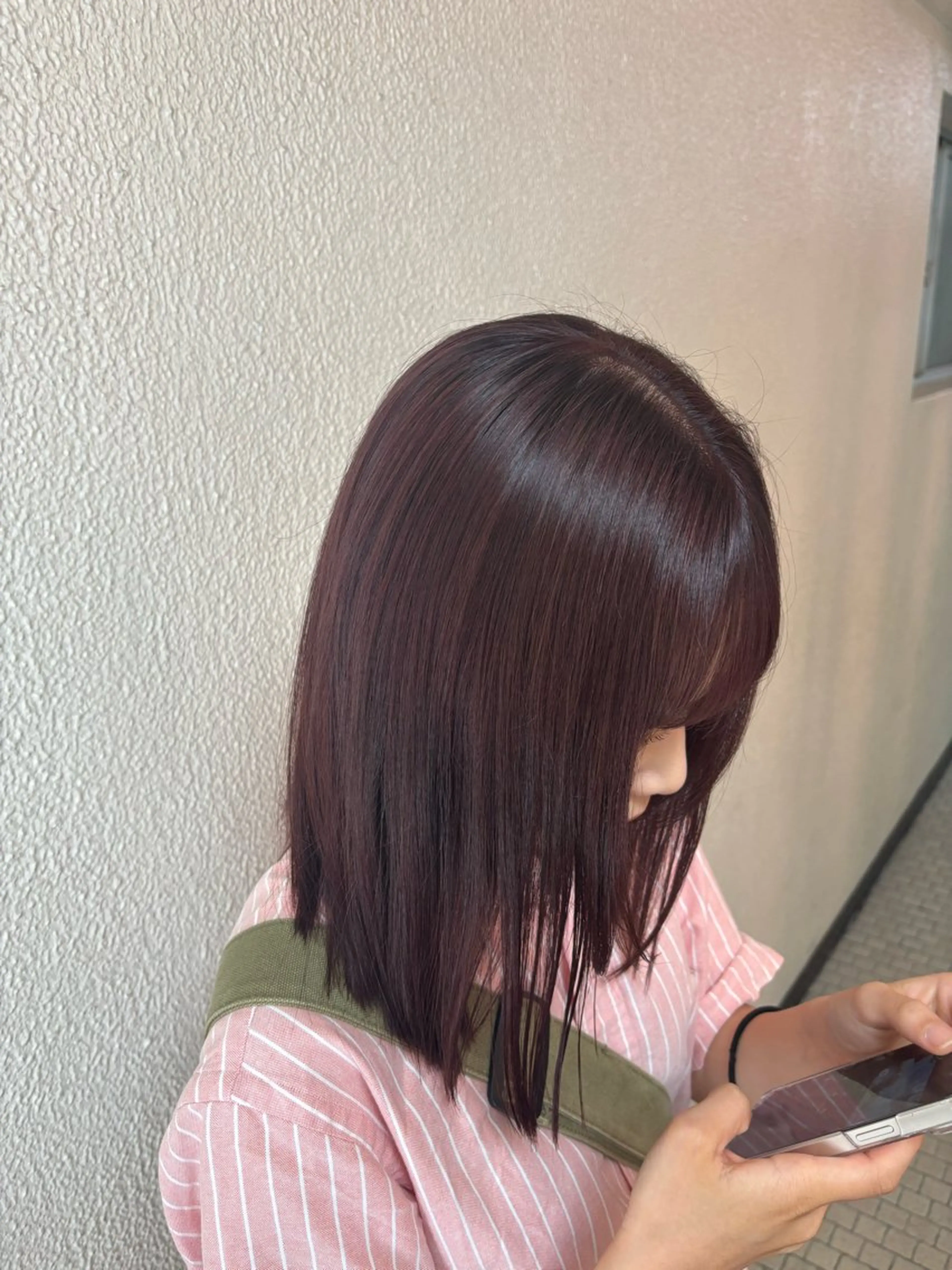 カラー ヘアカラー 小林 菜々美のヘアスタイル