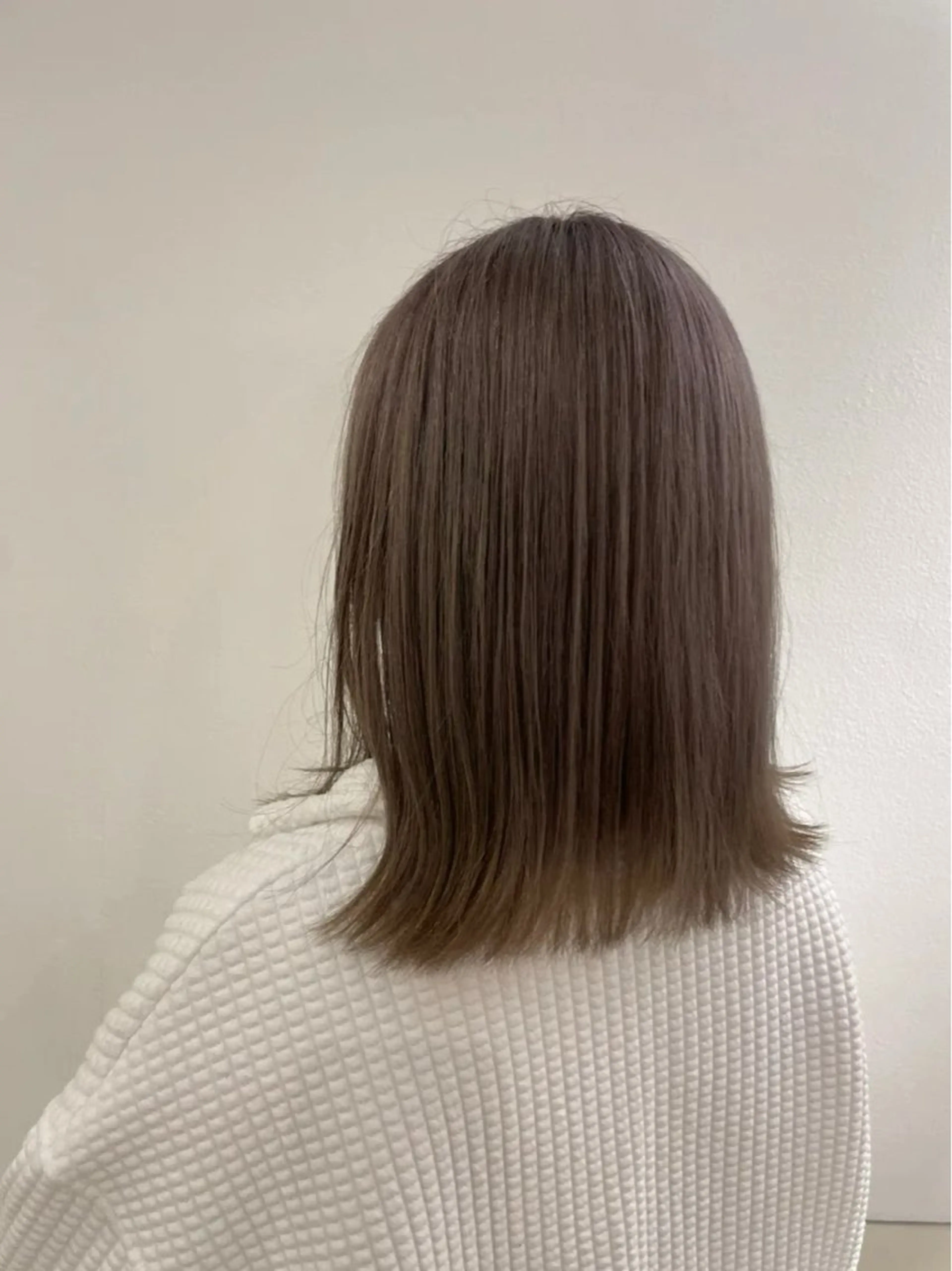 ミディアム 💖ASUKA 💜/透明感カラーのヘアスタイル