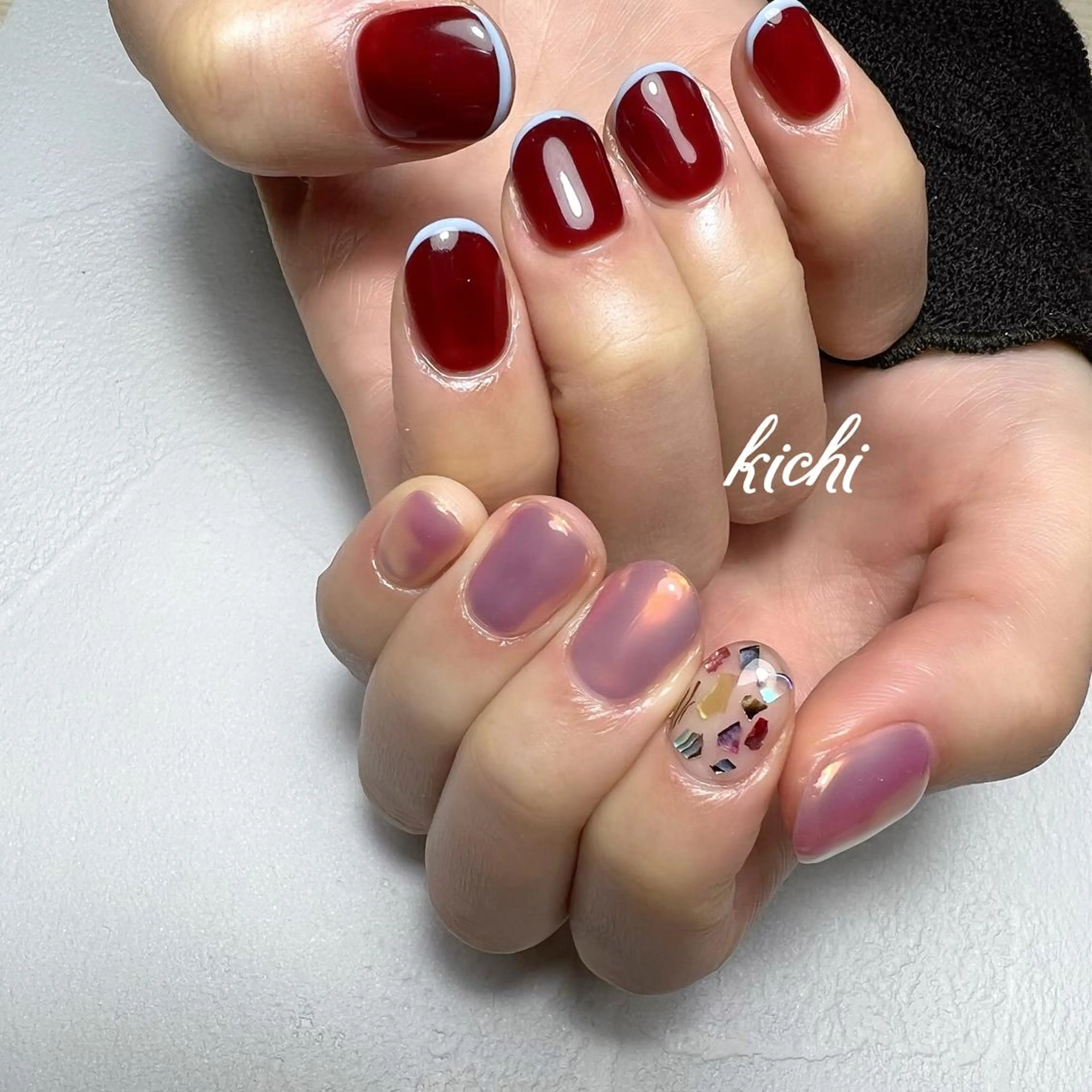 ネイル kichi･: *のネイルデザイン