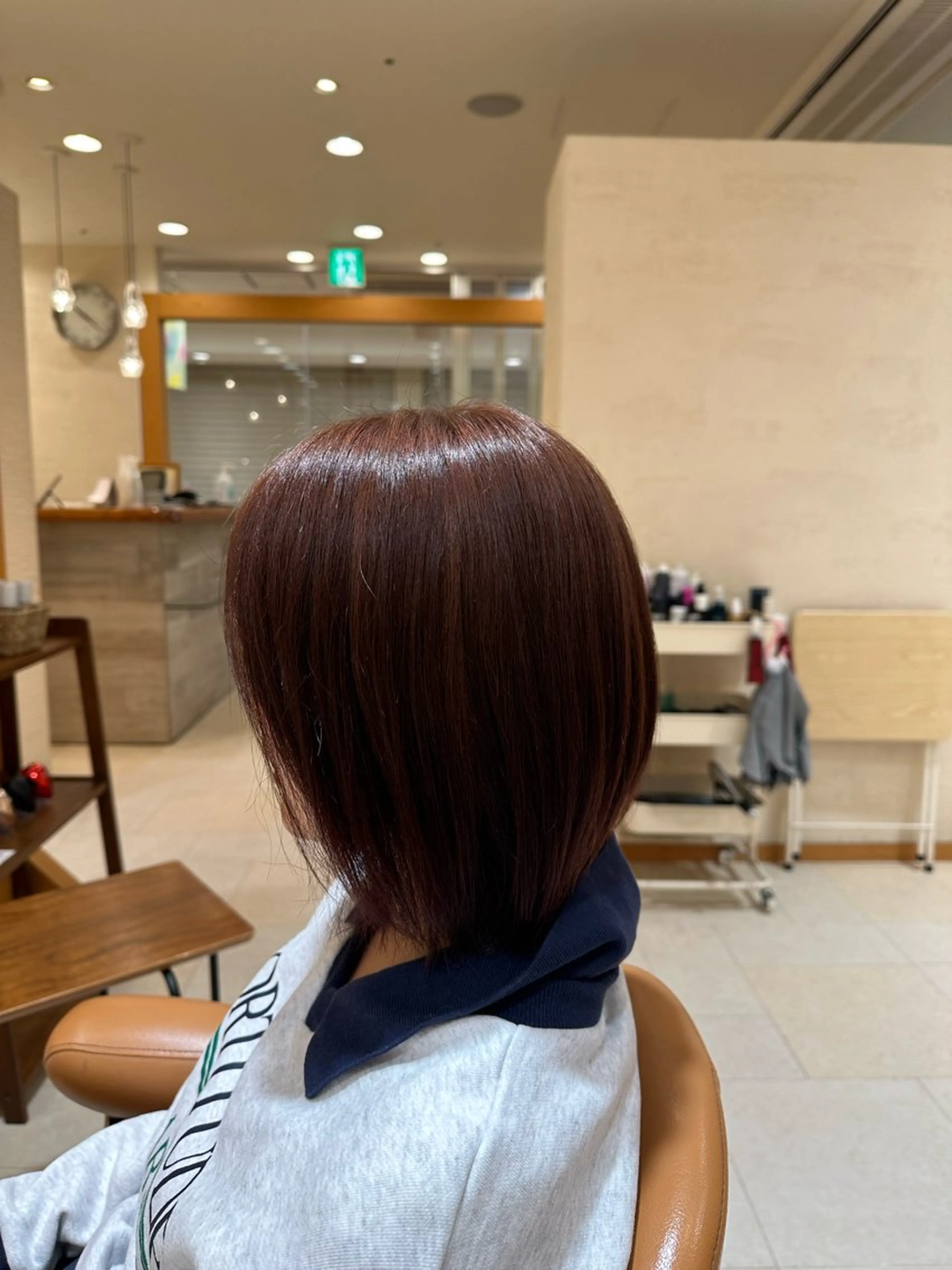 ミディアム 札幌カットモデル/ ショートカット/富田のヘアスタイル