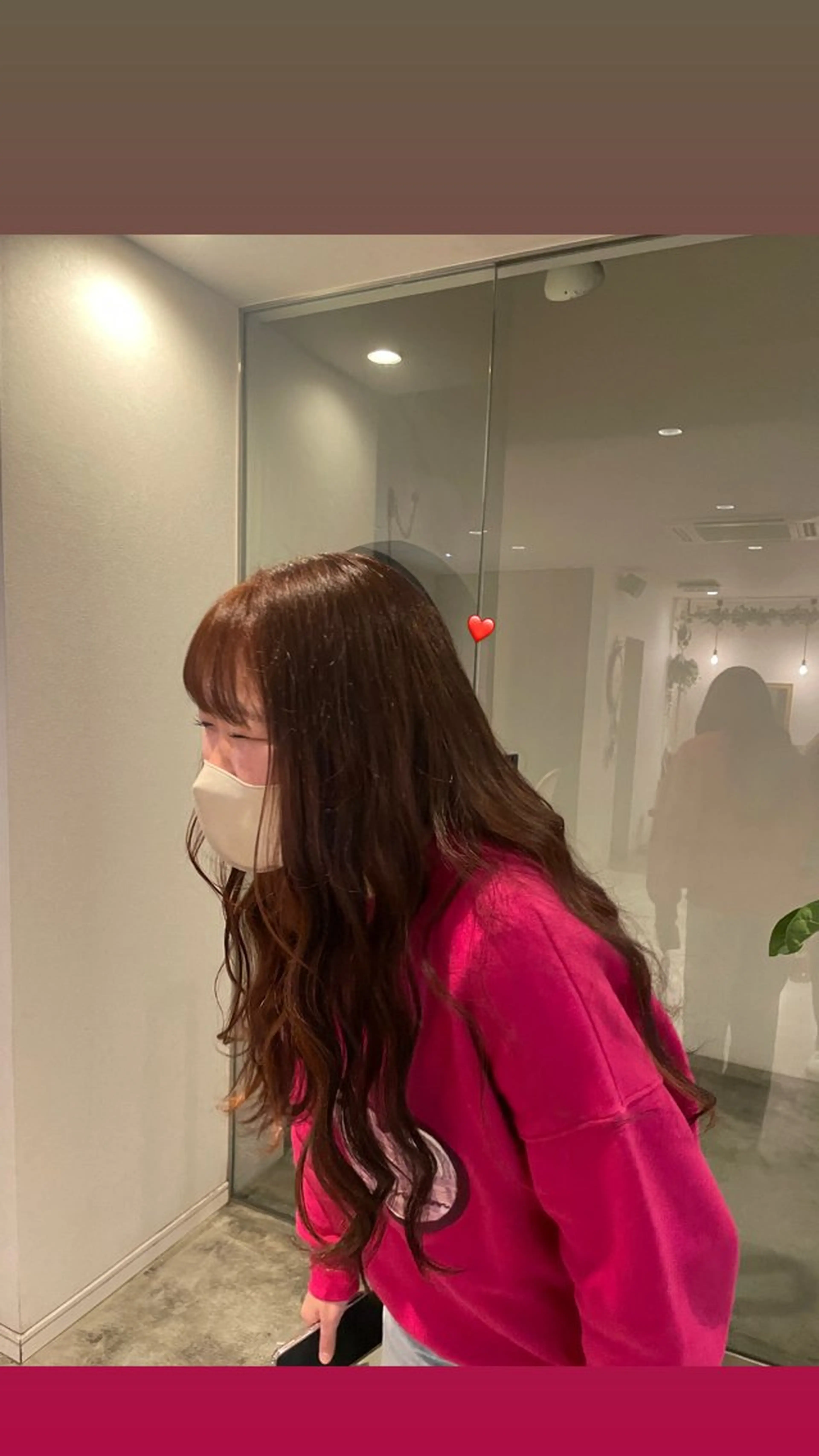 ロング 南場 智美のヘアスタイル