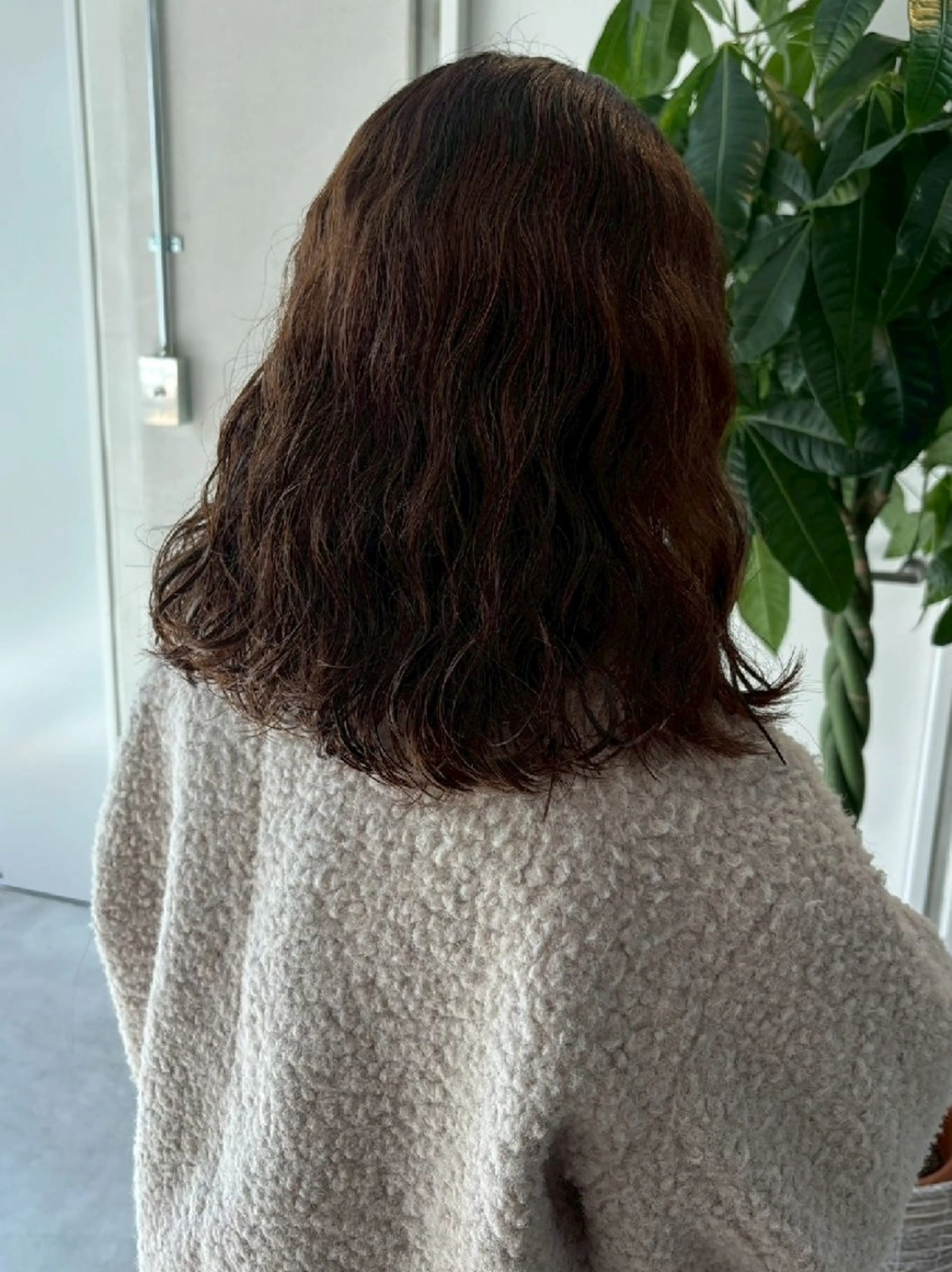 ミディアム パーマ カット パーマ JESTER 烏丸御池のヘアスタイル