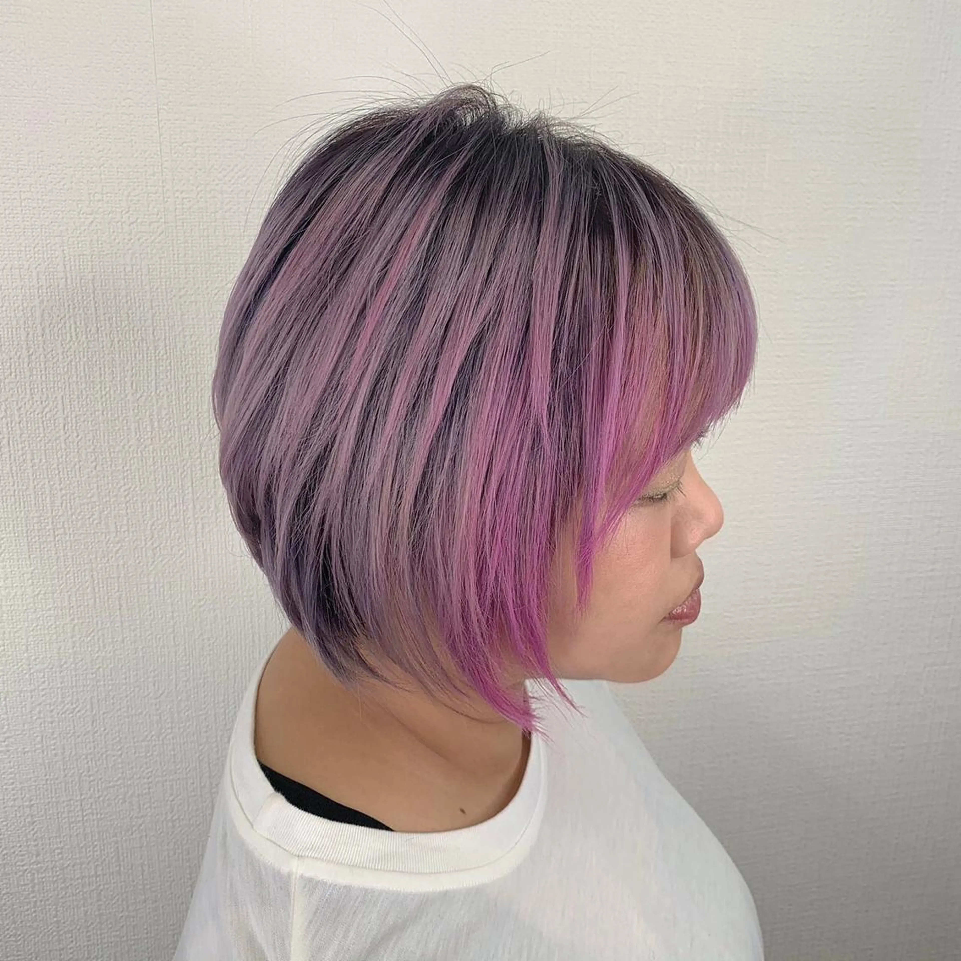 ショート アッシュ ヘアカラー 佐藤 香太のヘアスタイル