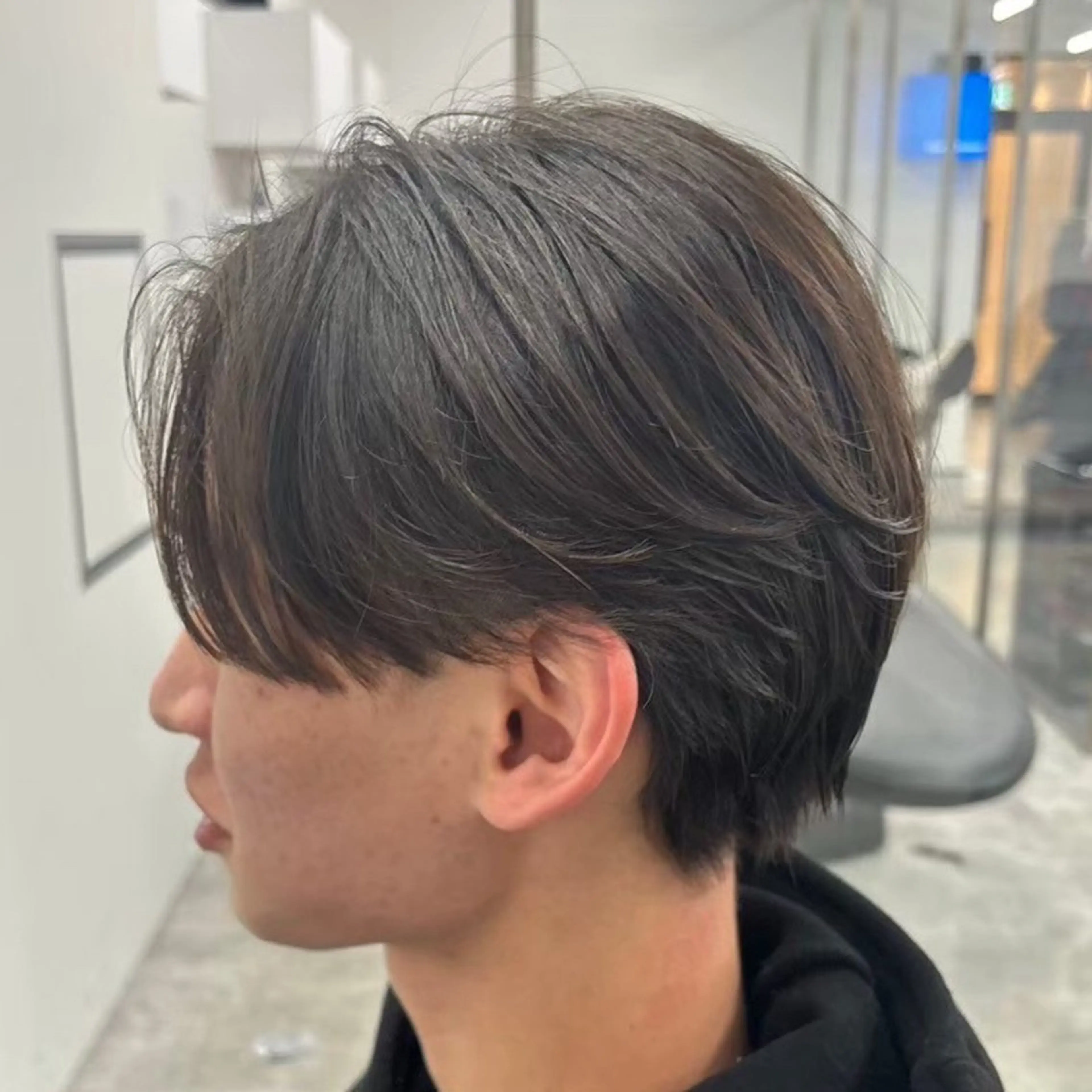 メンズ 縮毛矯正 トリートメント 丹羽 涼介のヘアスタイル