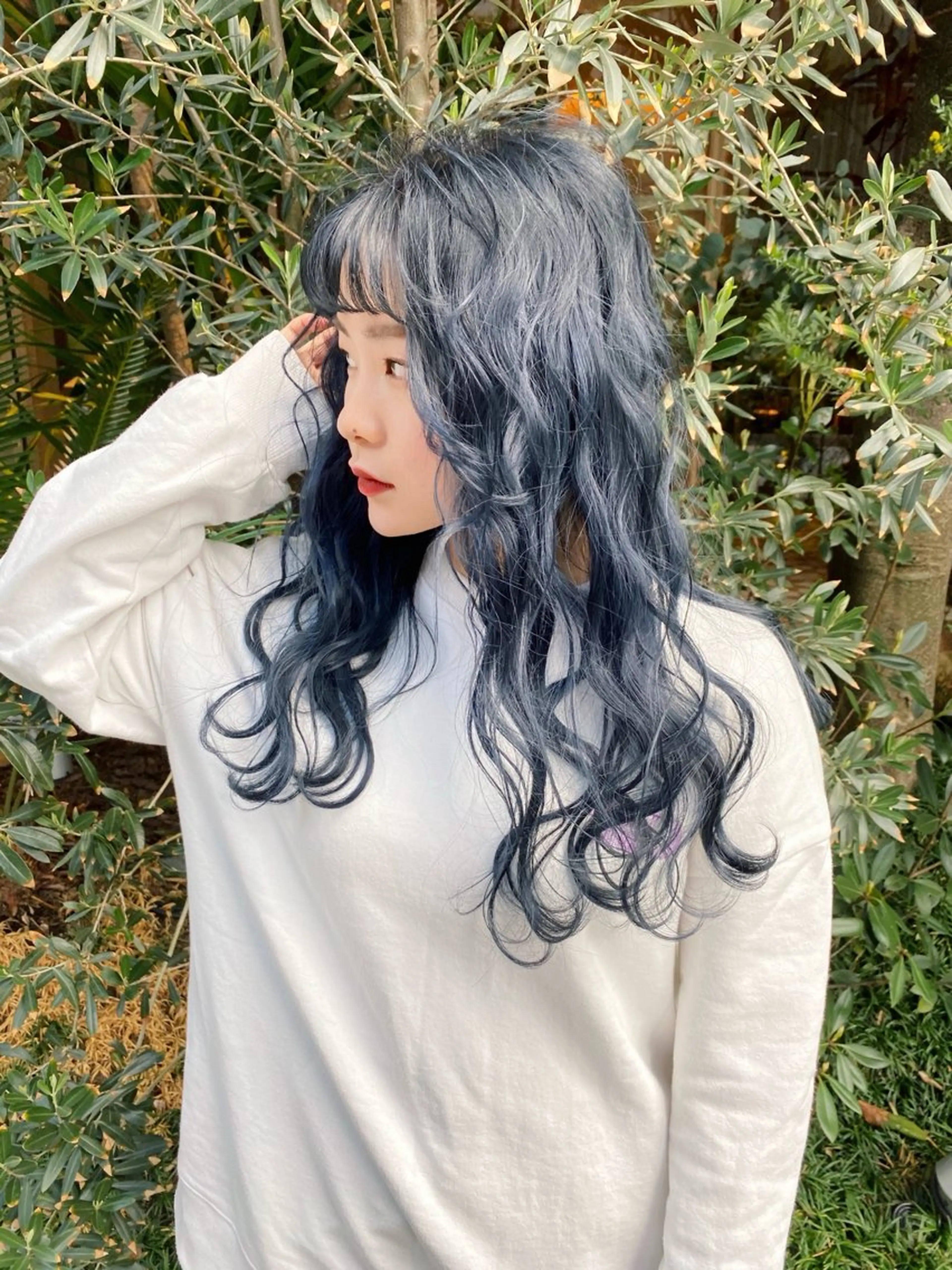 セミロング カラー カット ヘアカラー トリートメント ヘアセット 🧡色落ちまで2度綺 麗なカラー🧡ヨシキのヘアスタイル