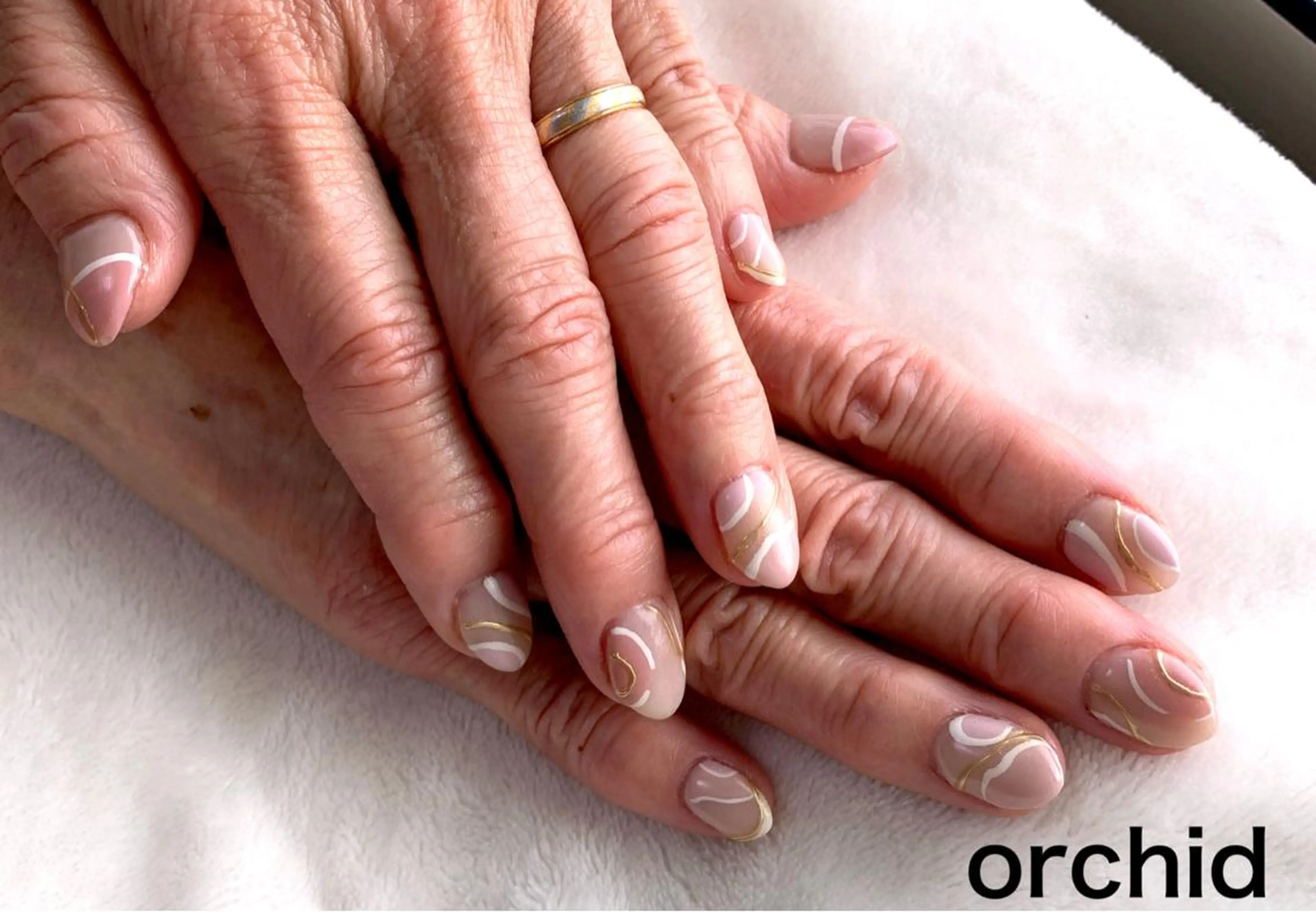 ネイル orchid ♡オーキッドのネイルデザイン