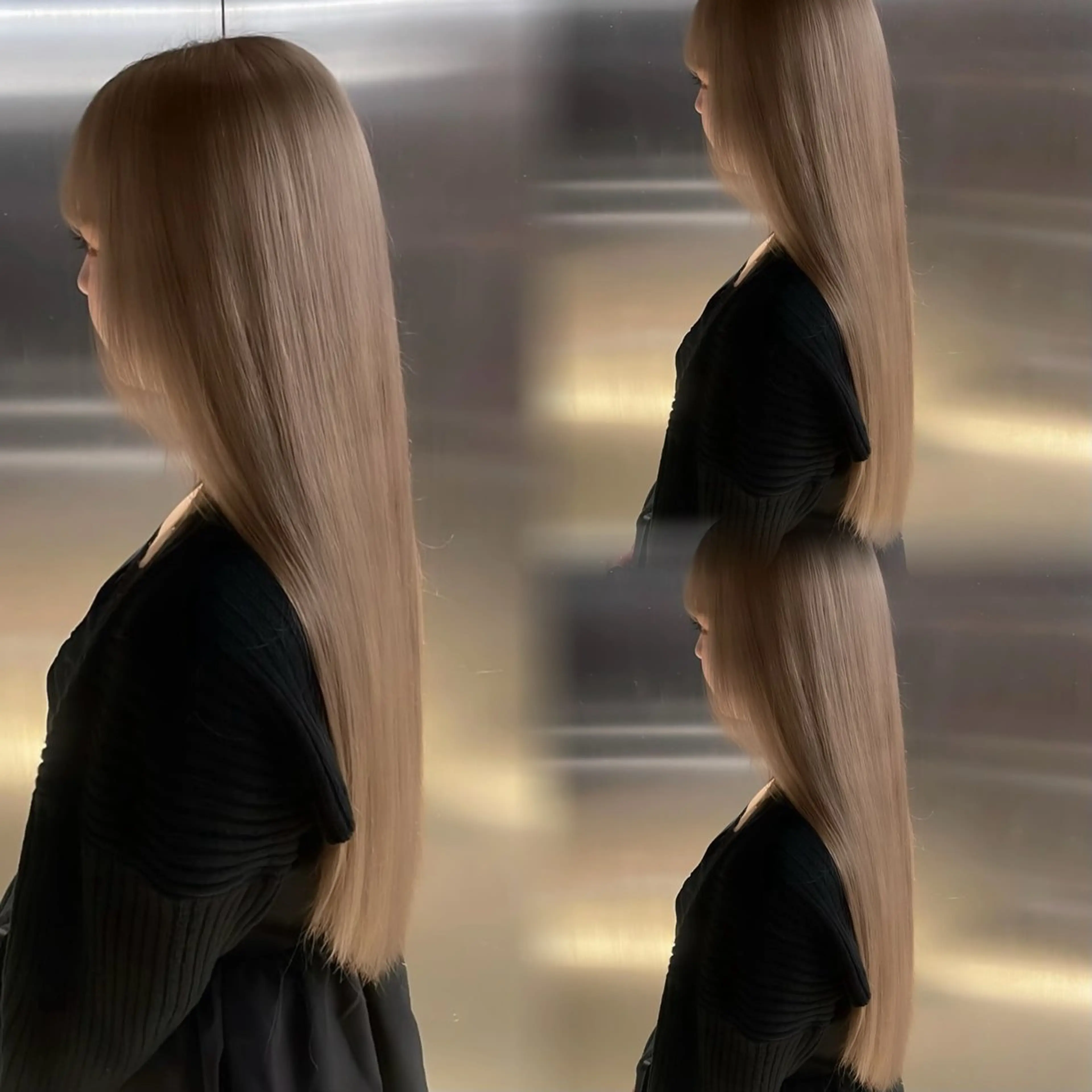 【エクステモデル】100本💕最高級人毛エクステ　(1本450円→今だけ300円)の写真