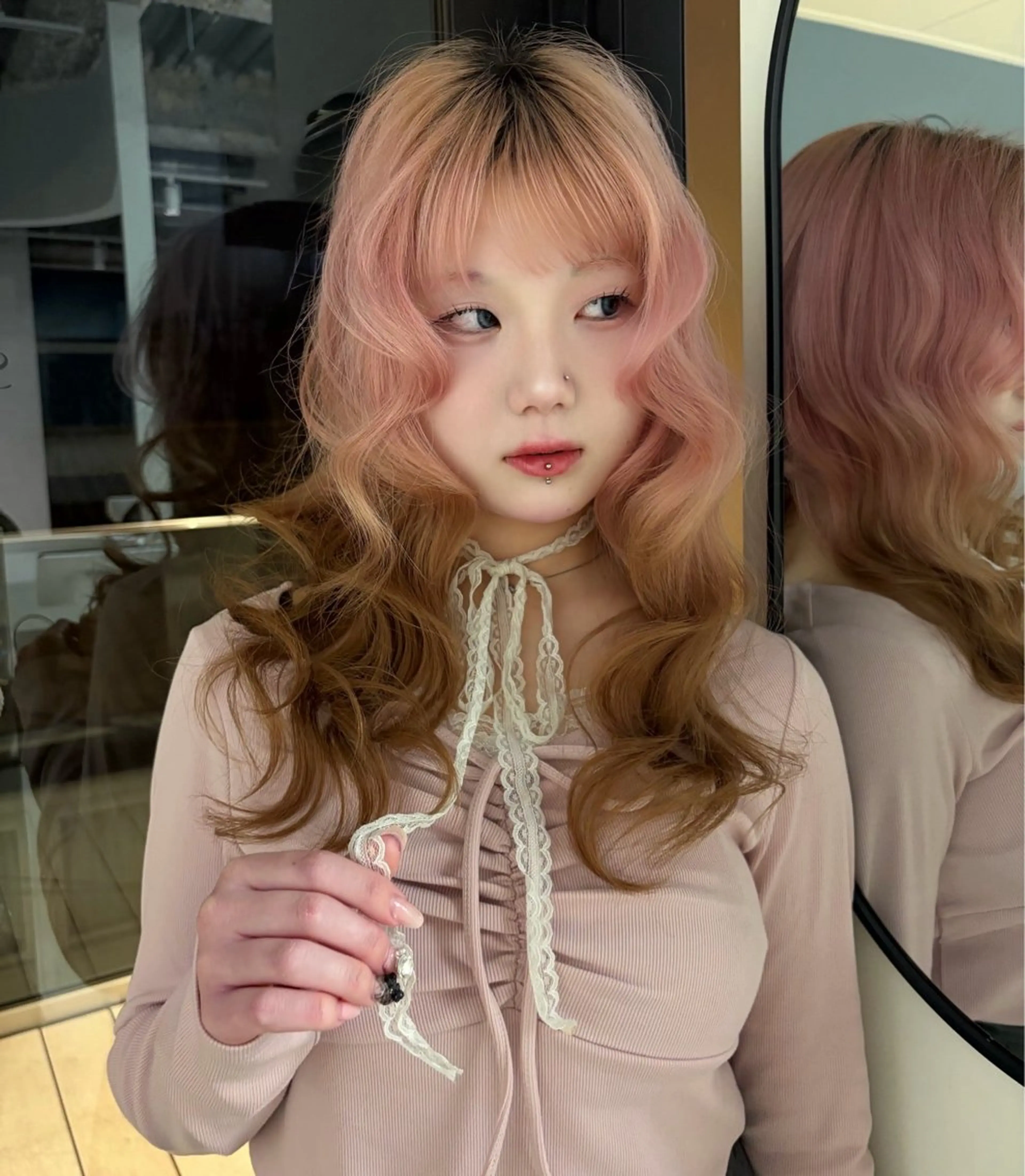 ロング カラー coco/原宿 ボブカットのヘアスタイル