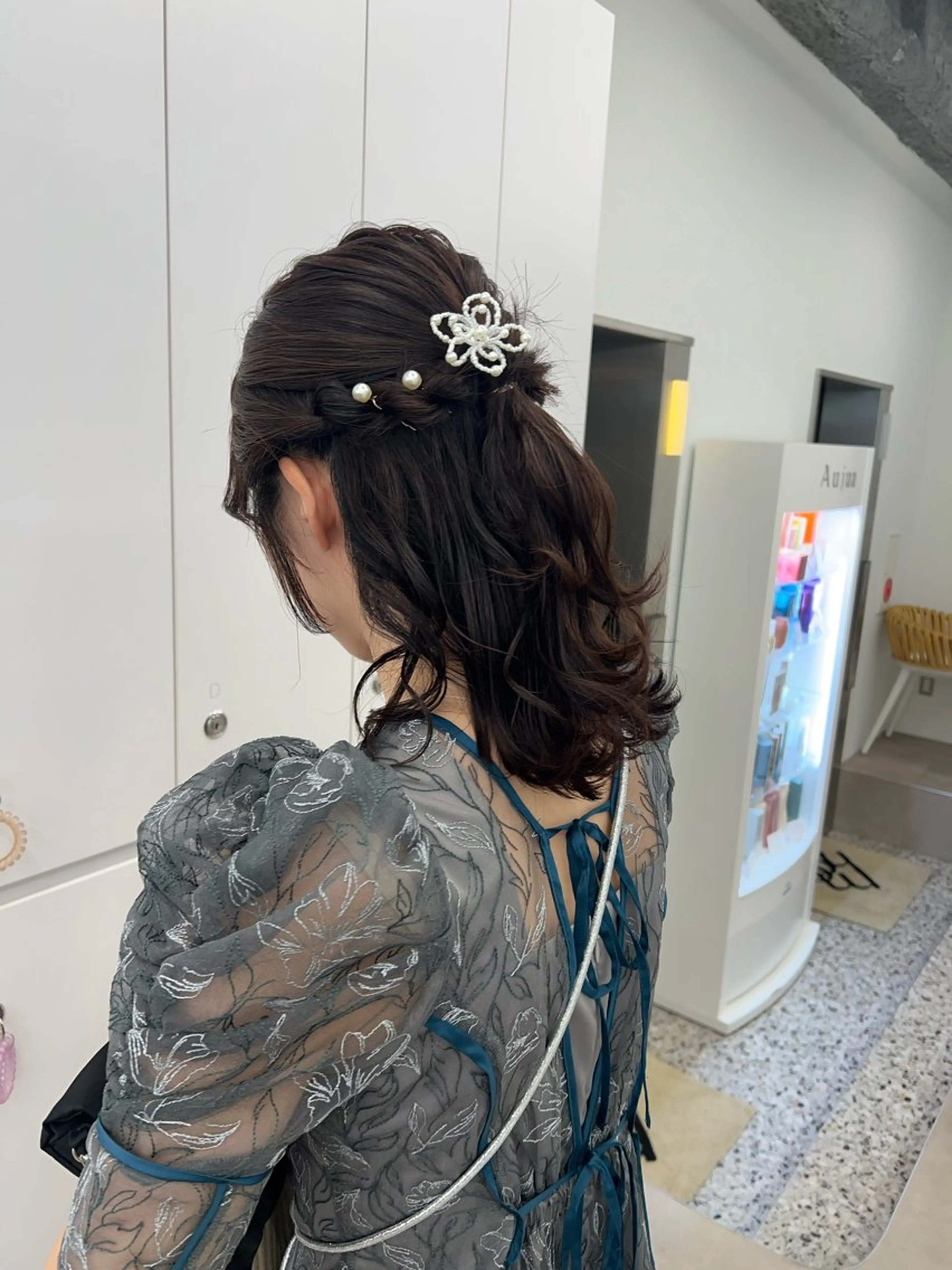 ヘアアレンジ ヘアセット アレンジ/ブラウン カラー HARU🕯のヘアスタイル