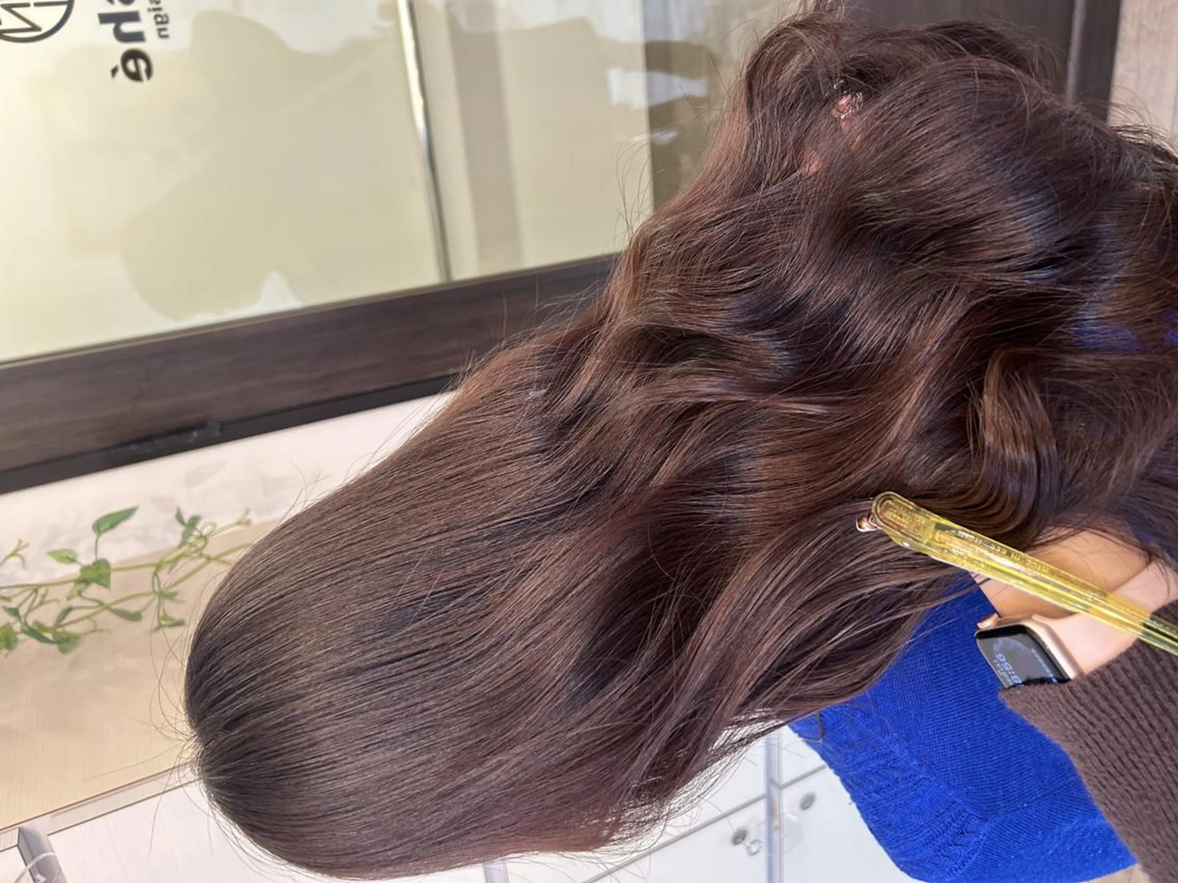 ロング カラー ヘアアレンジ 🦄🫧透明感 絹髪特化🫧🍓のヘアスタイル