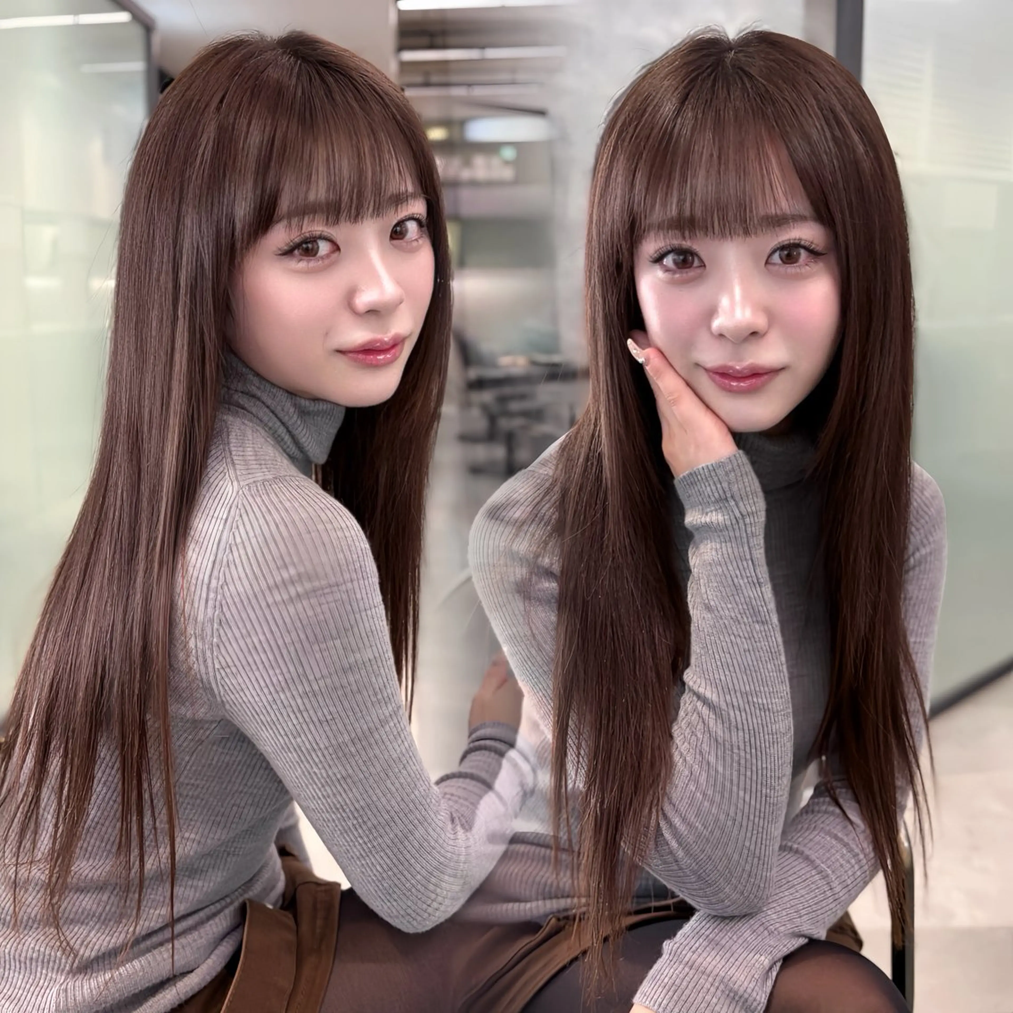 ワンホン風ロング🪄シールエクステ80本🎀の写真