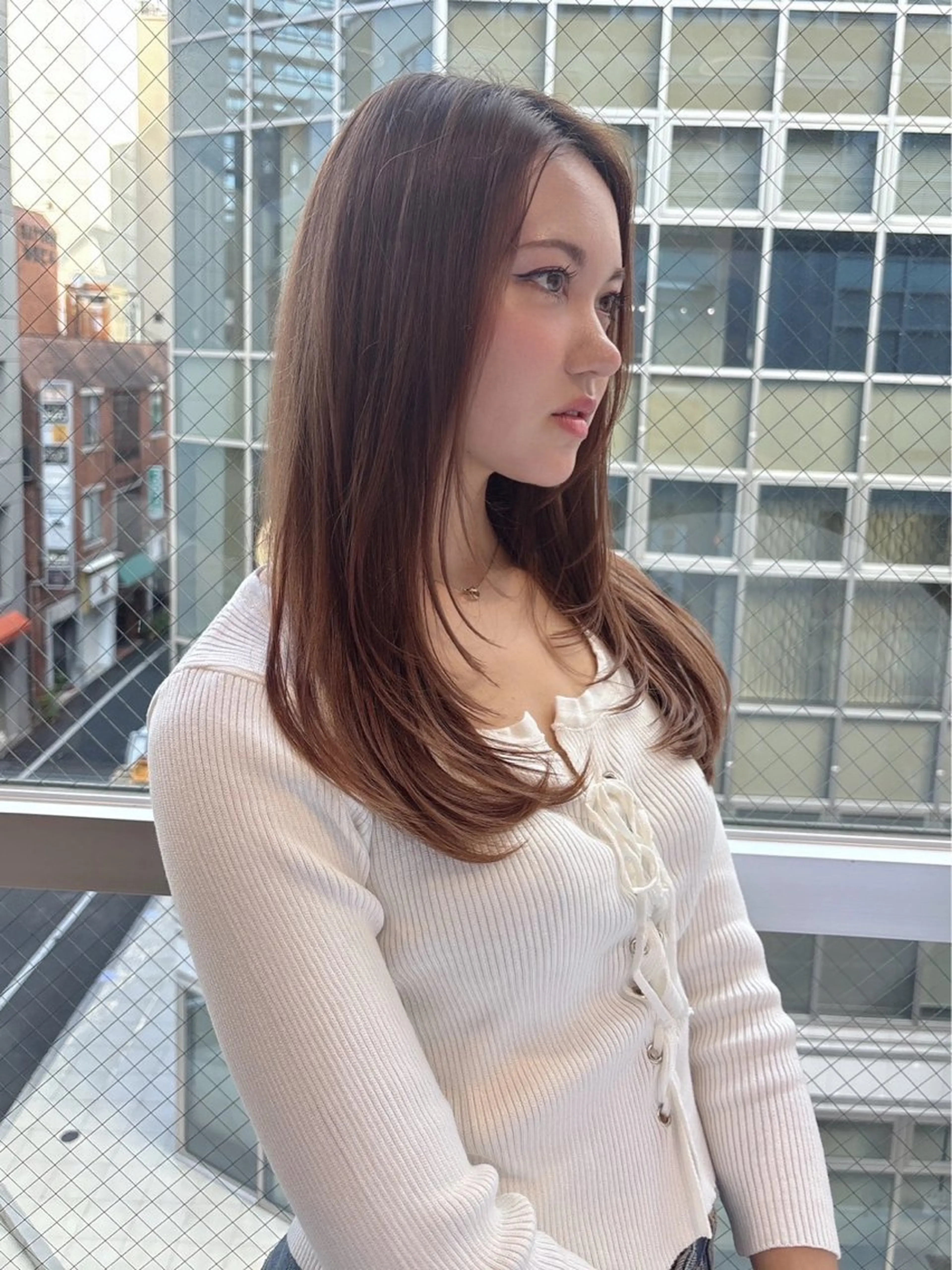 ロング カラー 透明感カラー 熊本メンズ/嘉島 /坂嶋大飛のヘアスタイル