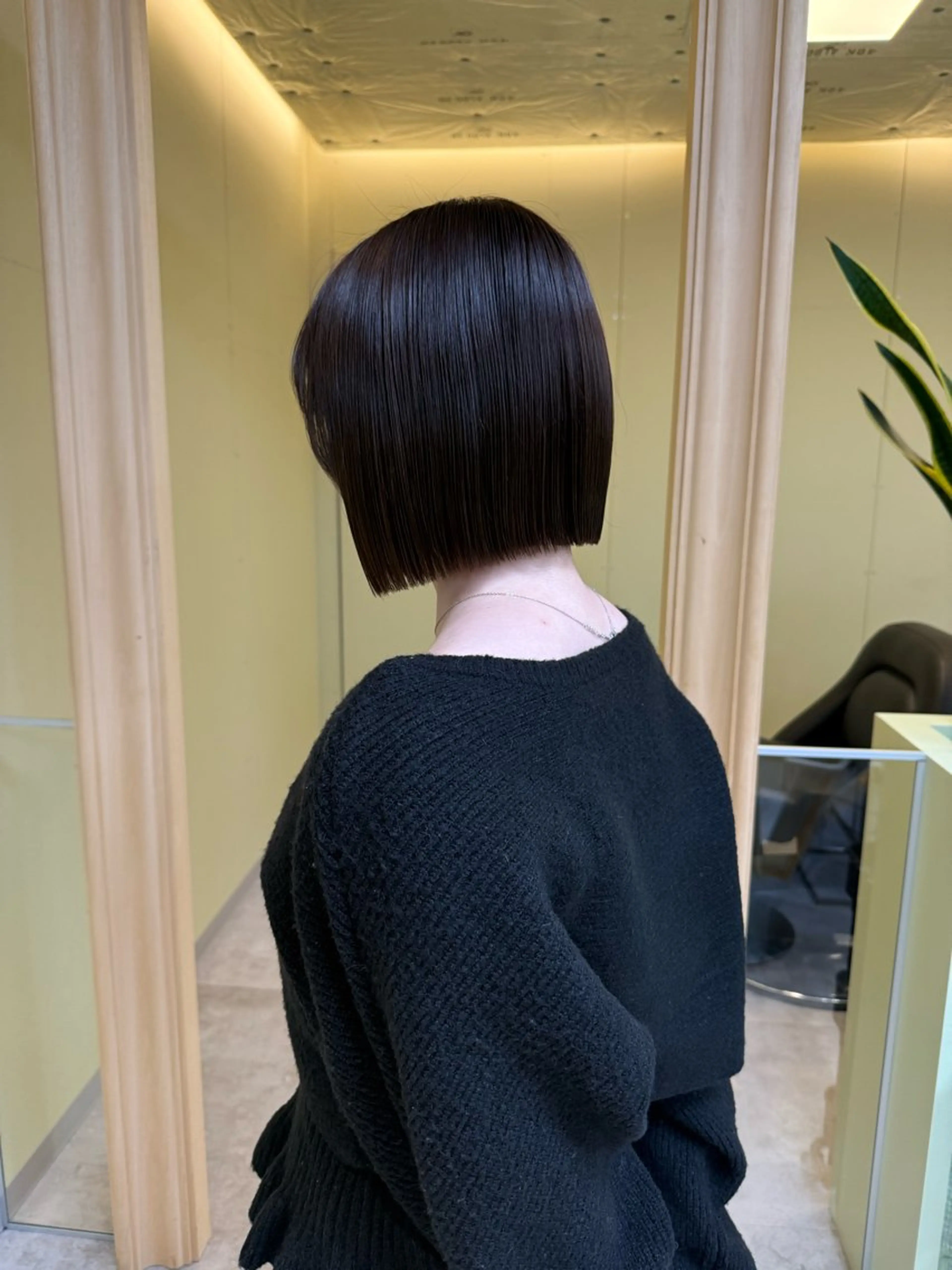 ショート カラー カット ヘアカラー トリートメント 伶風/ボブ/ ハッシュカットのヘアスタイル