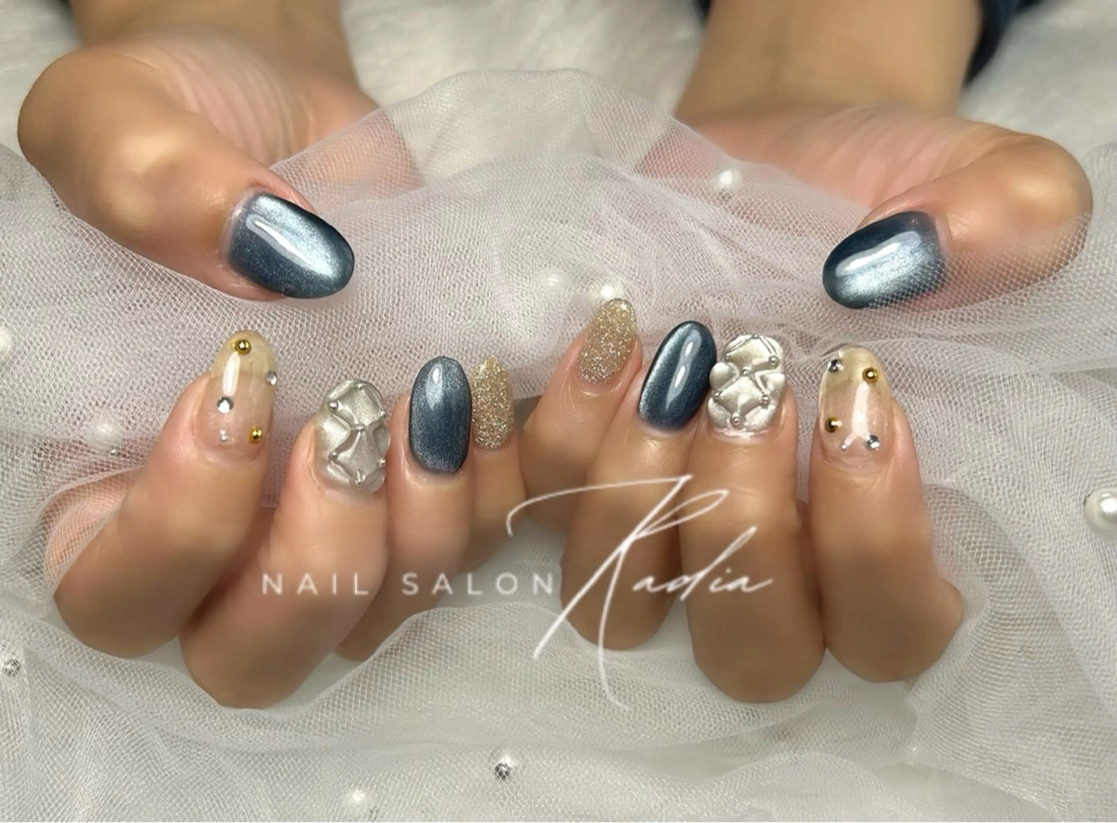 ネイル ハンドネイル NailSalon Radiaのネイルデザイン