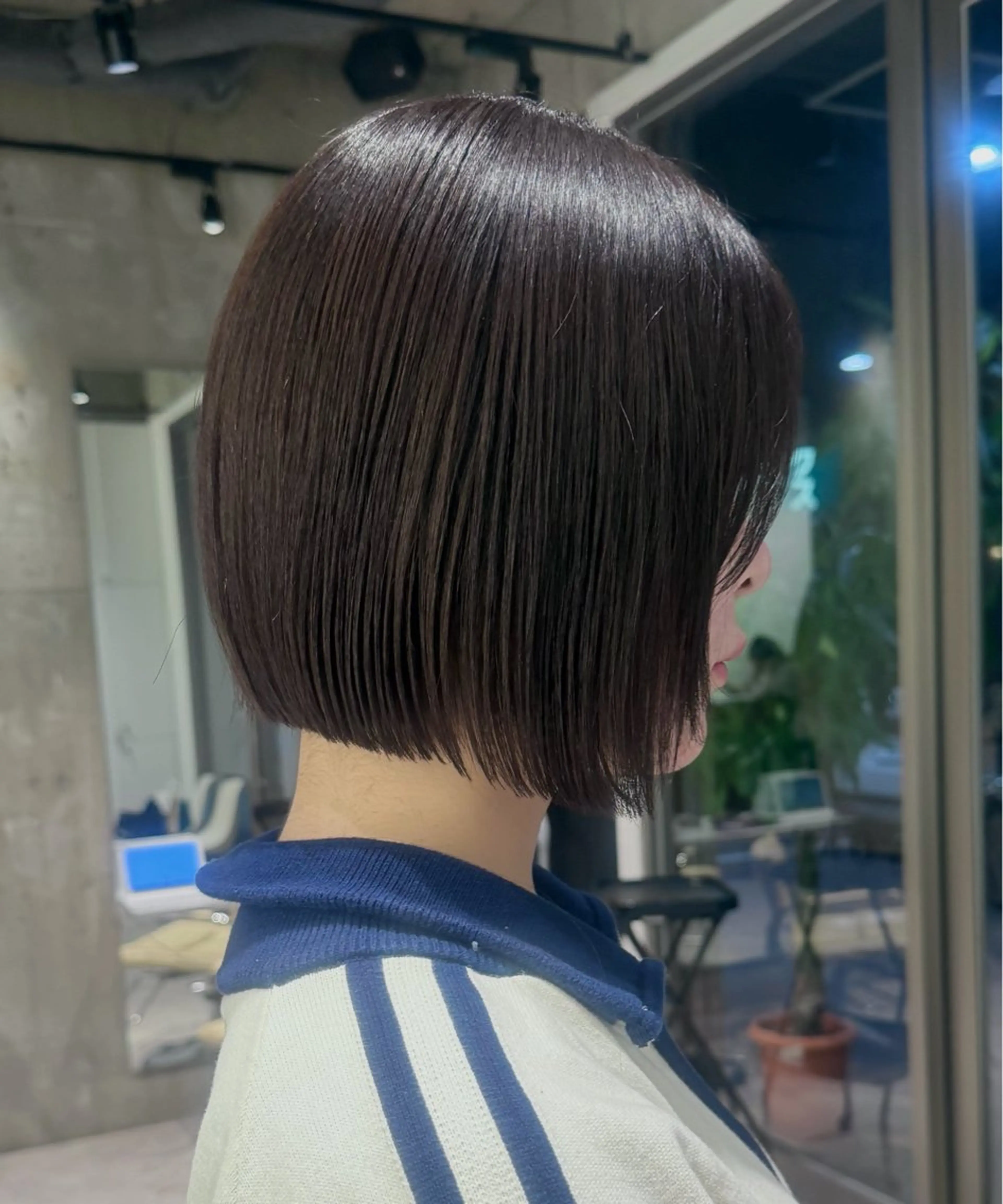 【似合わせ】乾かすだけでまとまるボブカット🌿の写真