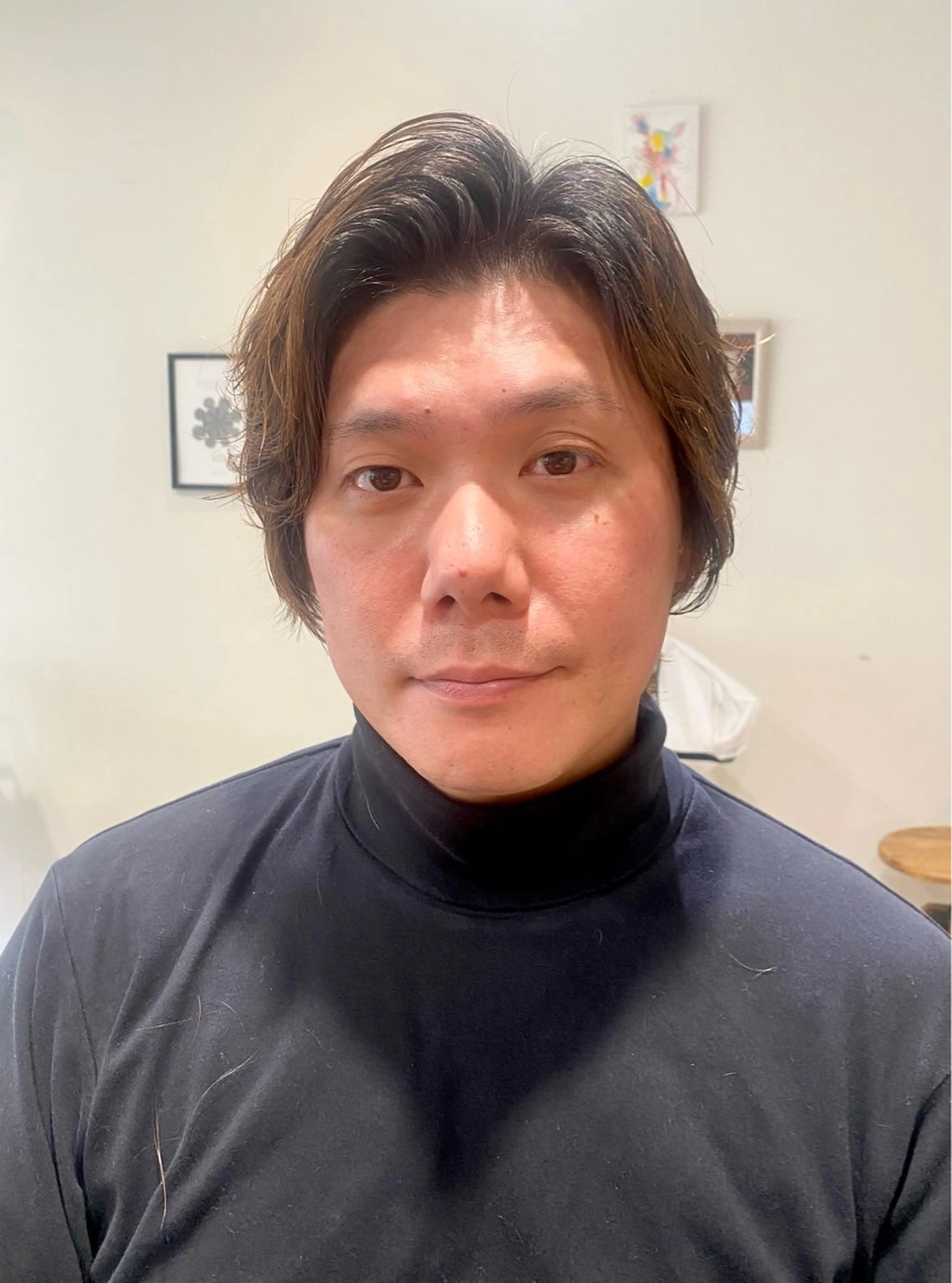 ショート メンズ メンズパーマ LiC えりのヘアスタイル