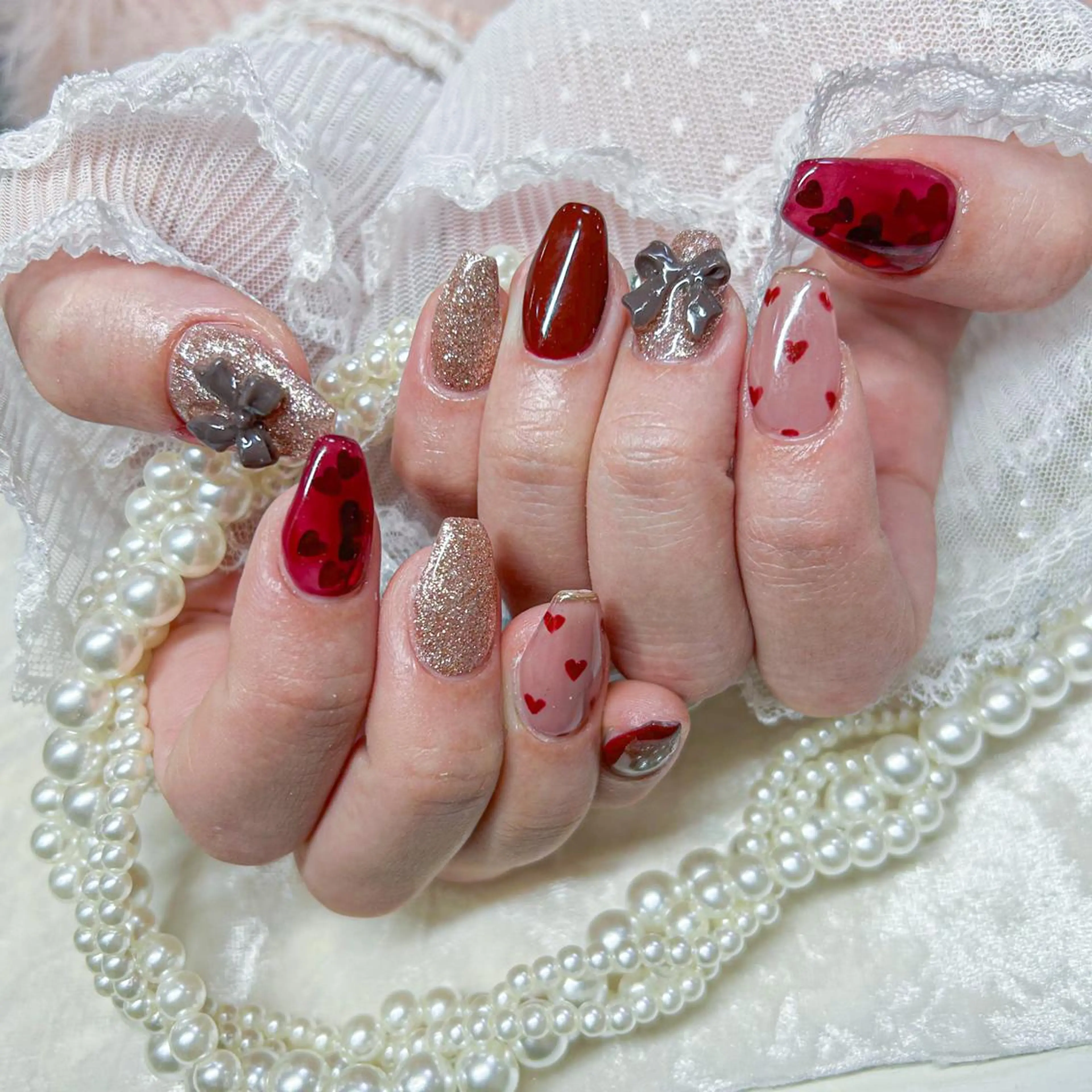 ネイル M.Y ネイル🩷のネイルデザイン