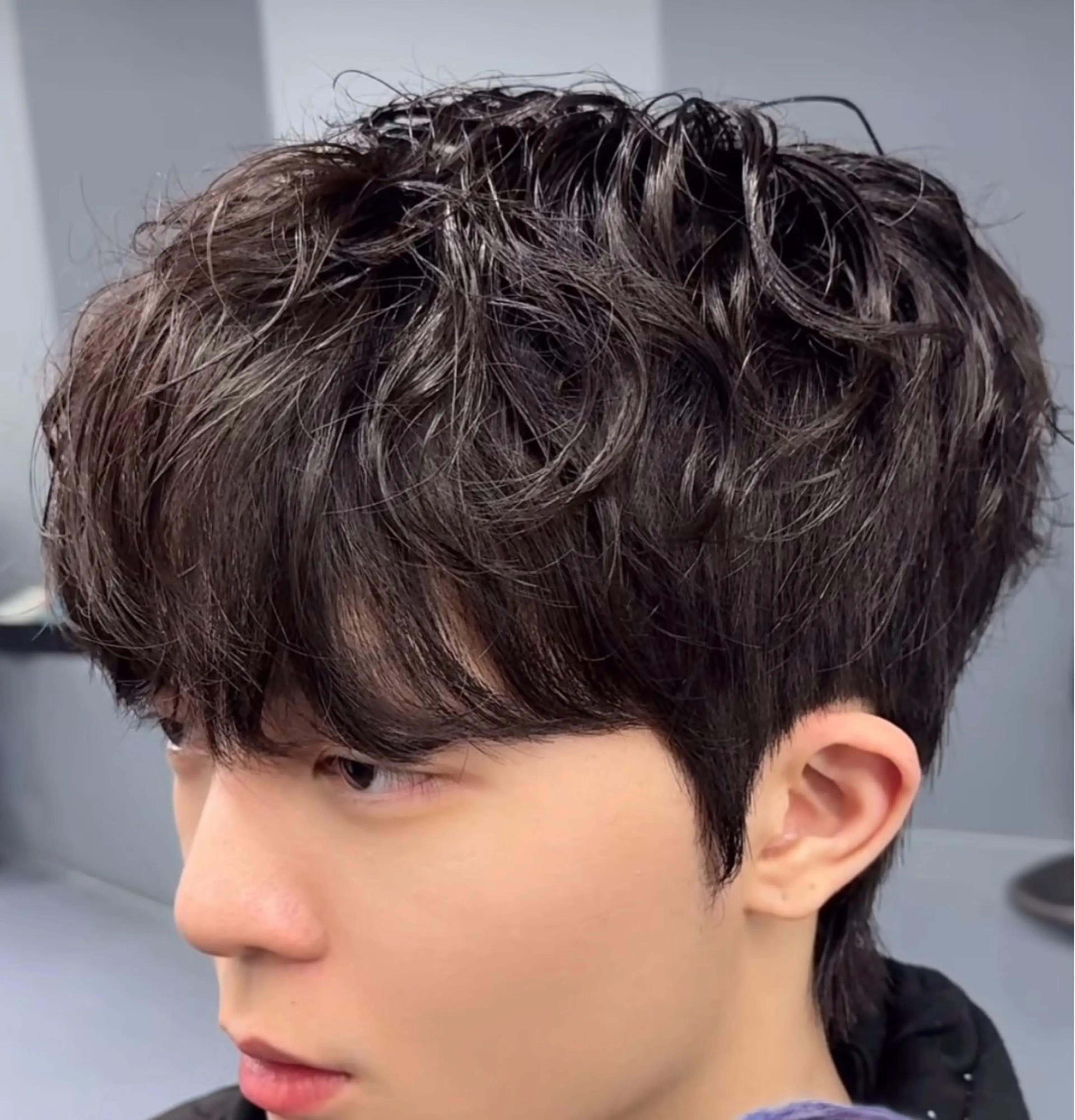 パーマ メンズ メンズカット松戸/韓 国/メンズパーマ航太のヘアスタイル