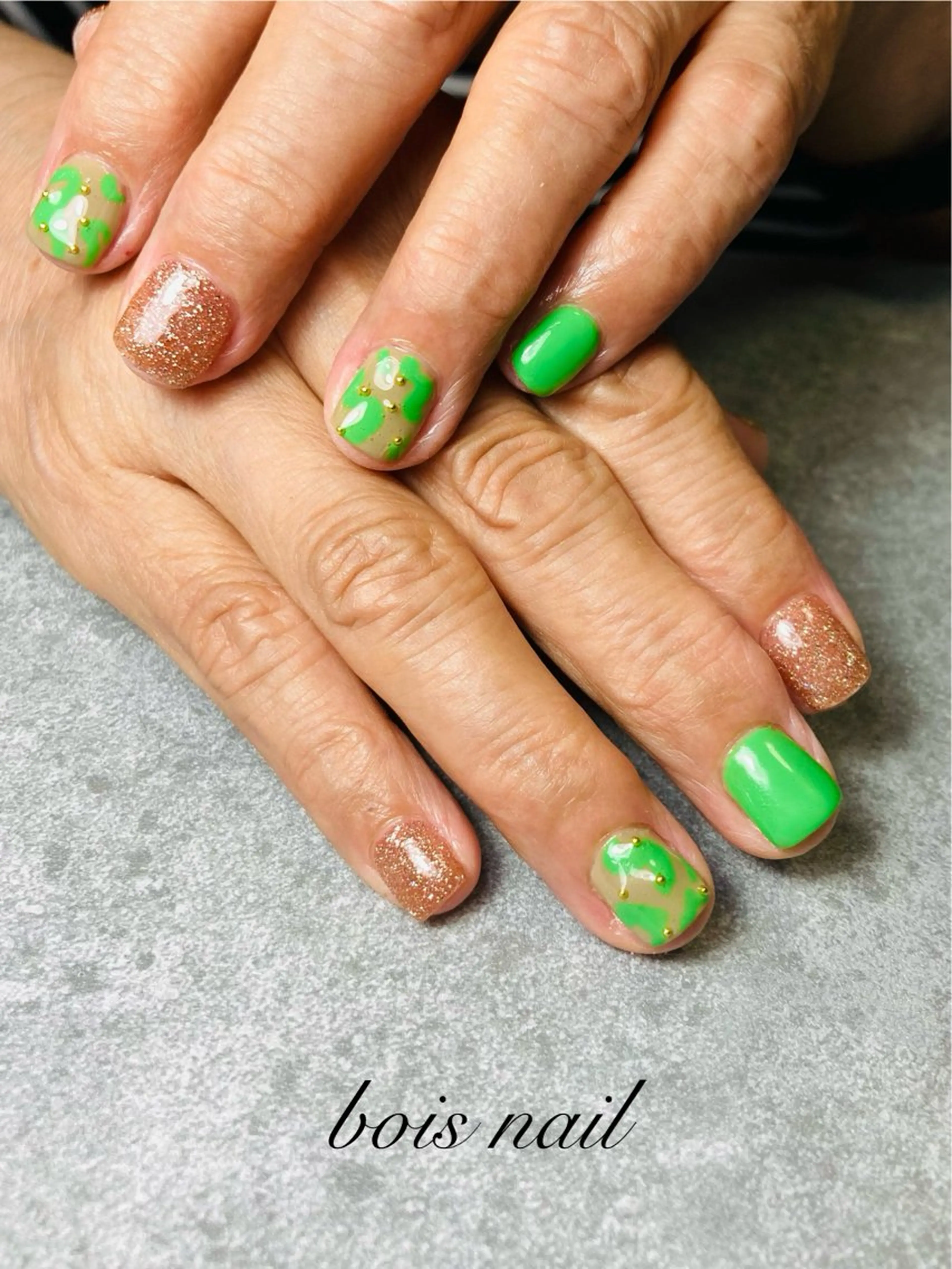 ネイル bois nail ボワネイル北巽のネイルデザイン