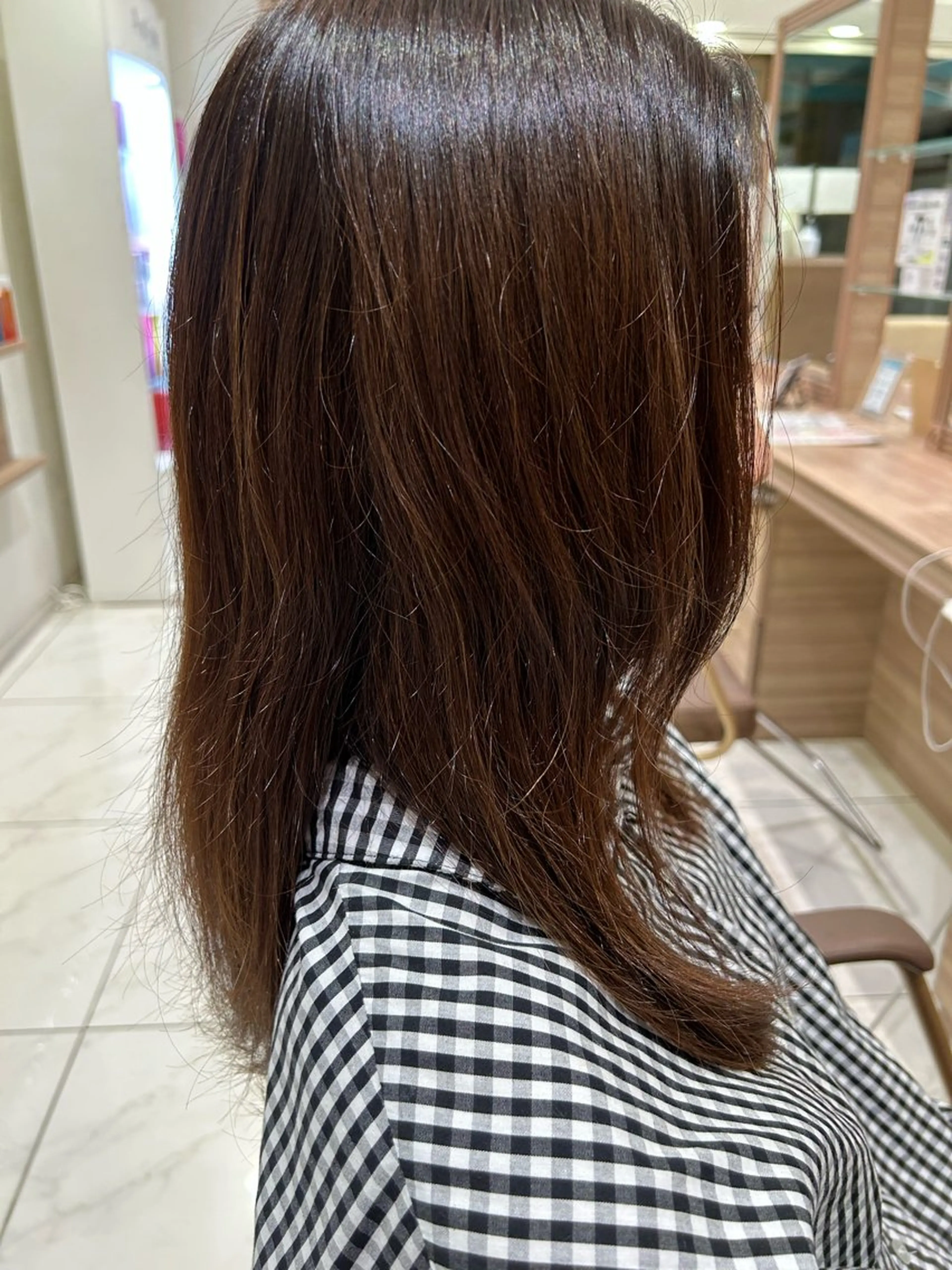 ロング 縮毛募集中🔥 小平悠人のヘアスタイル