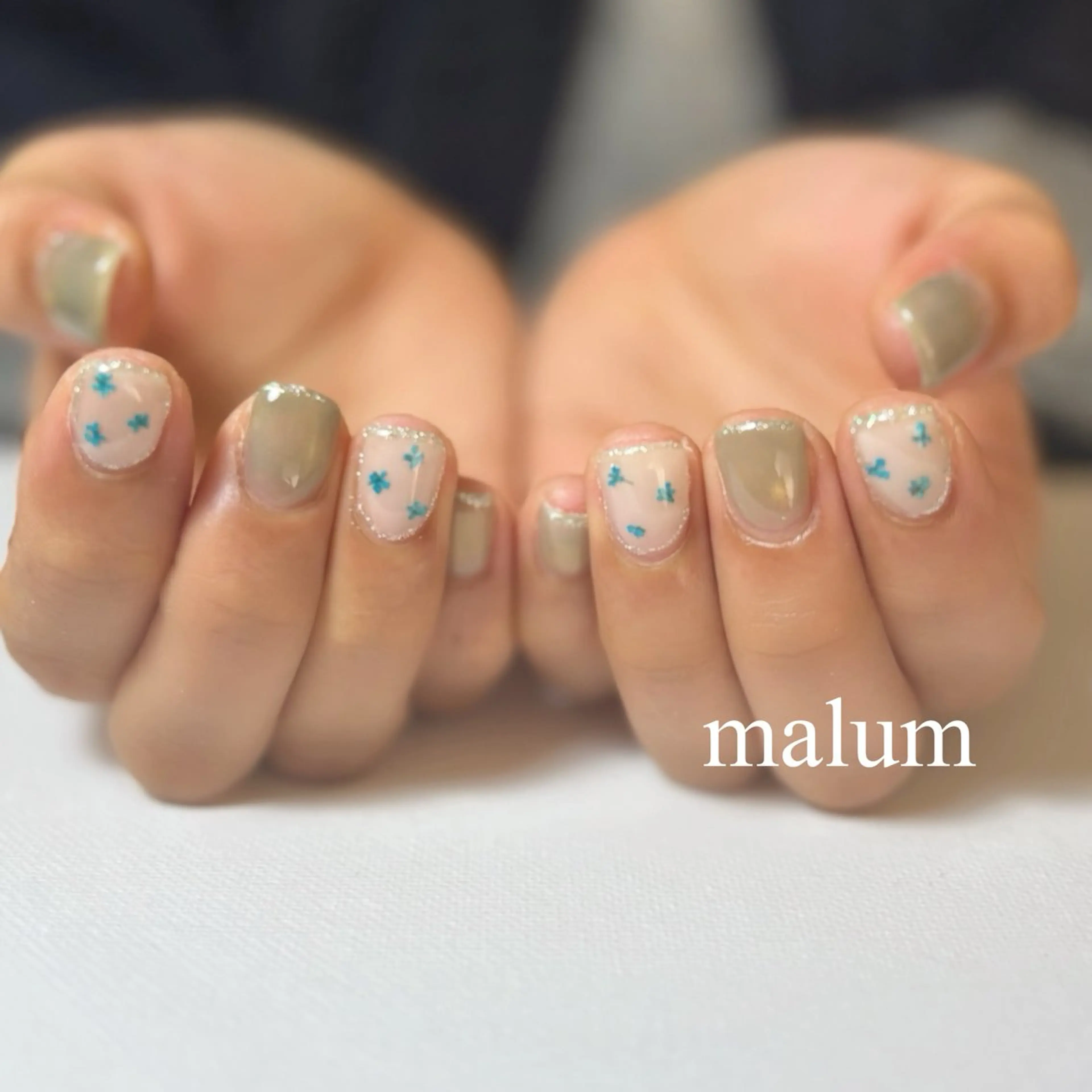 ネイル ハンドネイル malum nailのネイルデザイン