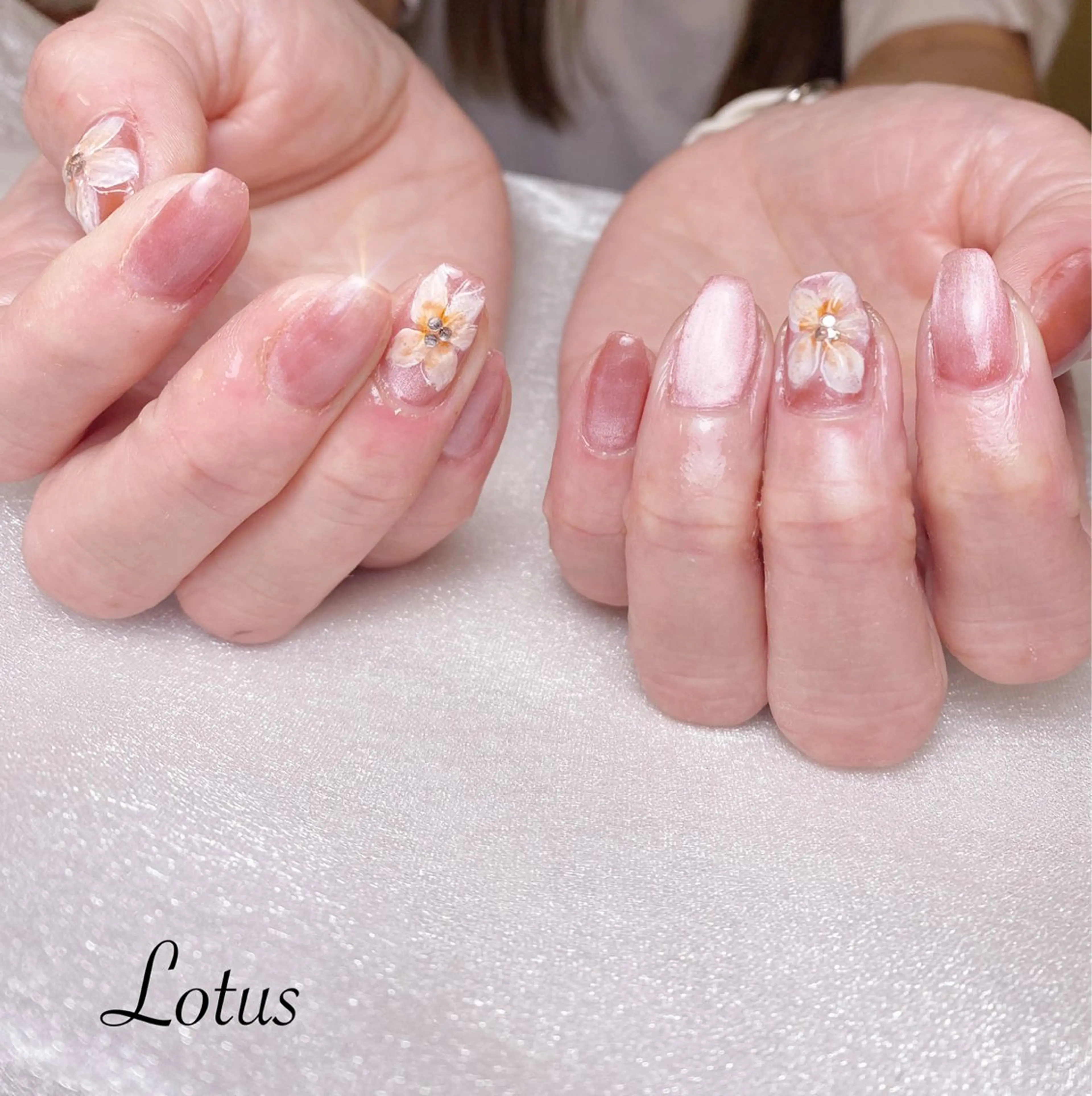 ネイル ハンドネイル ネイル＆脱毛 Lotus🌸のネイルデザイン
