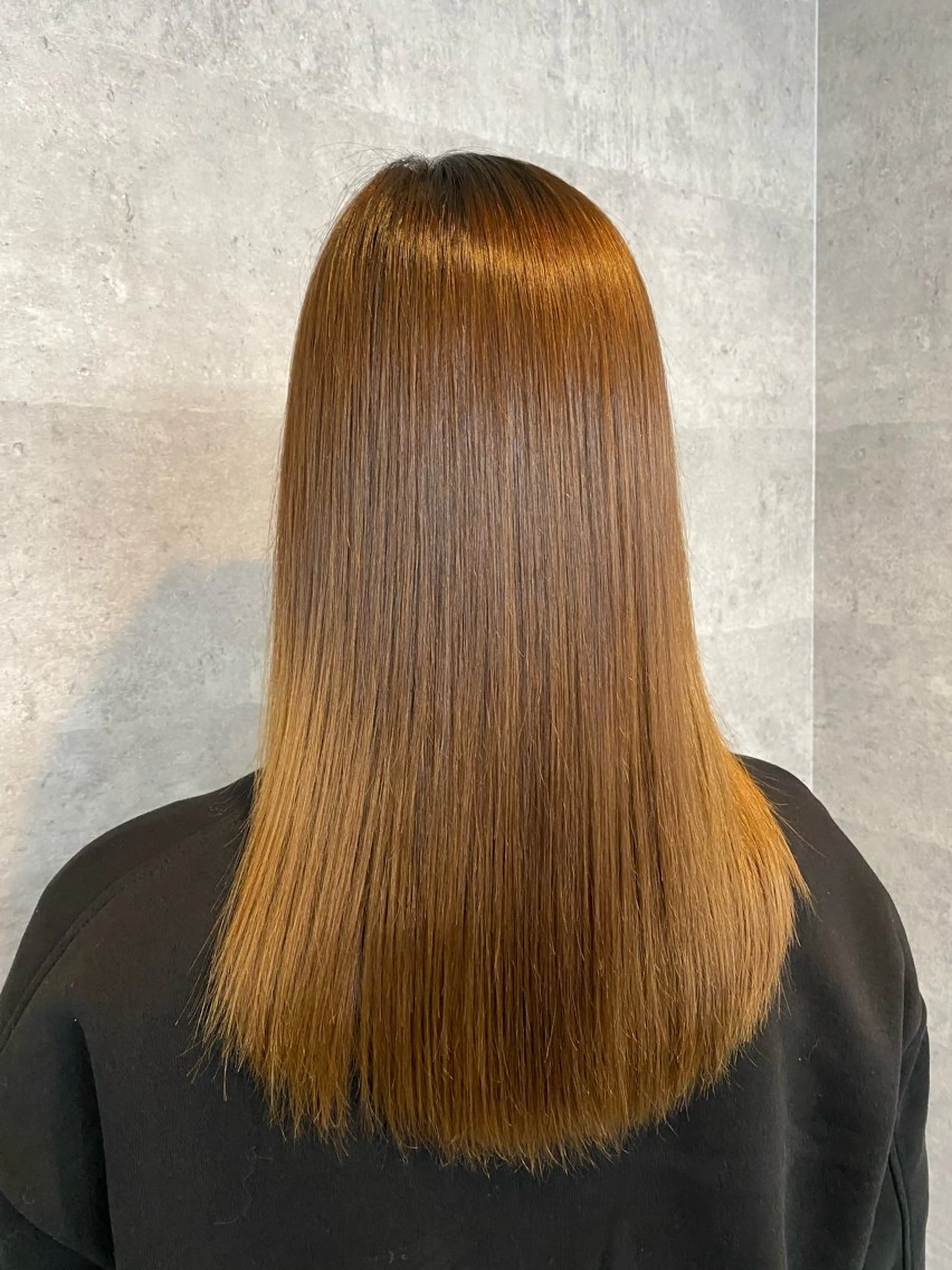 縮毛矯正+1STEPトリートメントの写真