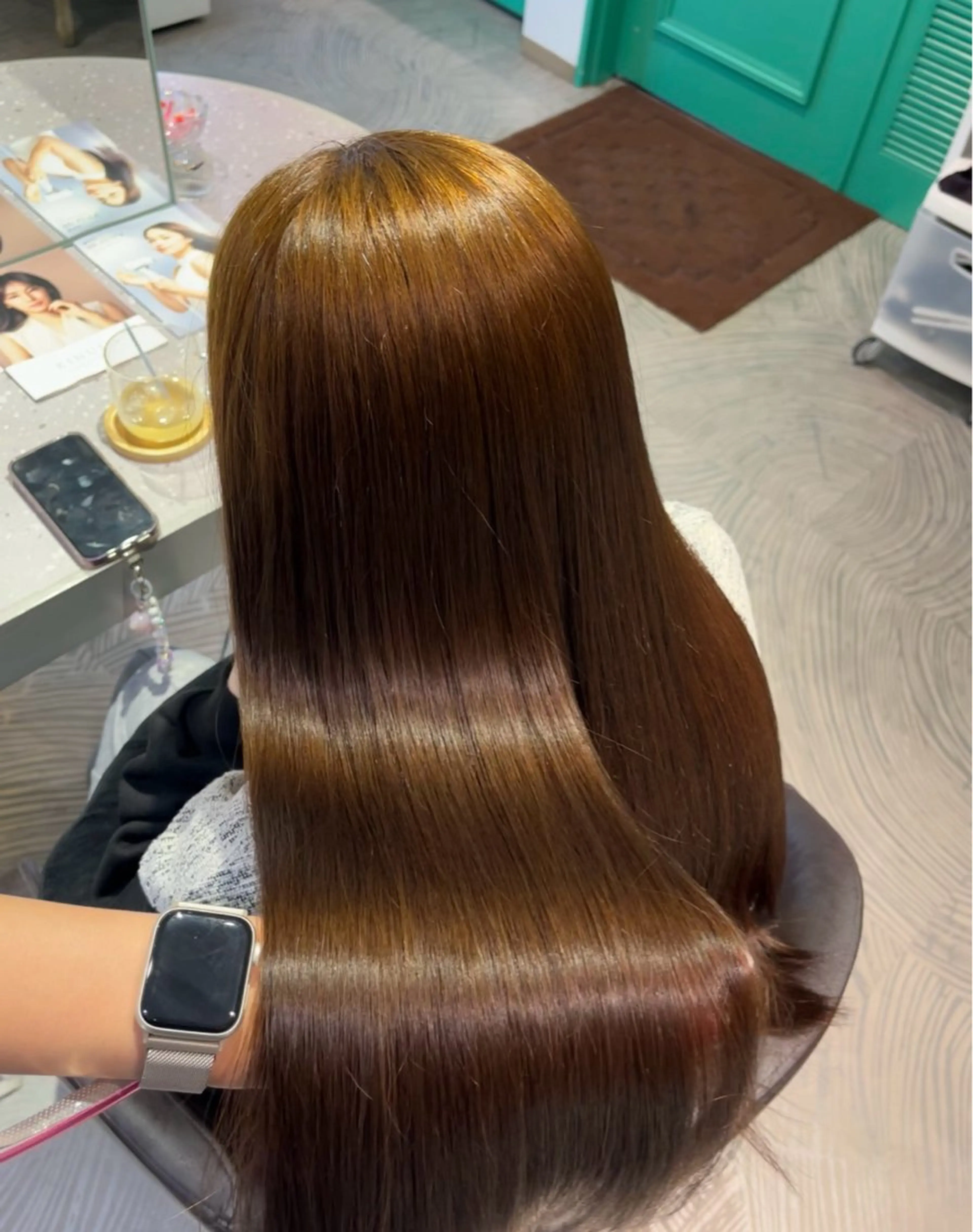 カラー ベージュカラー ミルクティーベージュ SHIINA / モデル募集中🎀のヘアスタイル