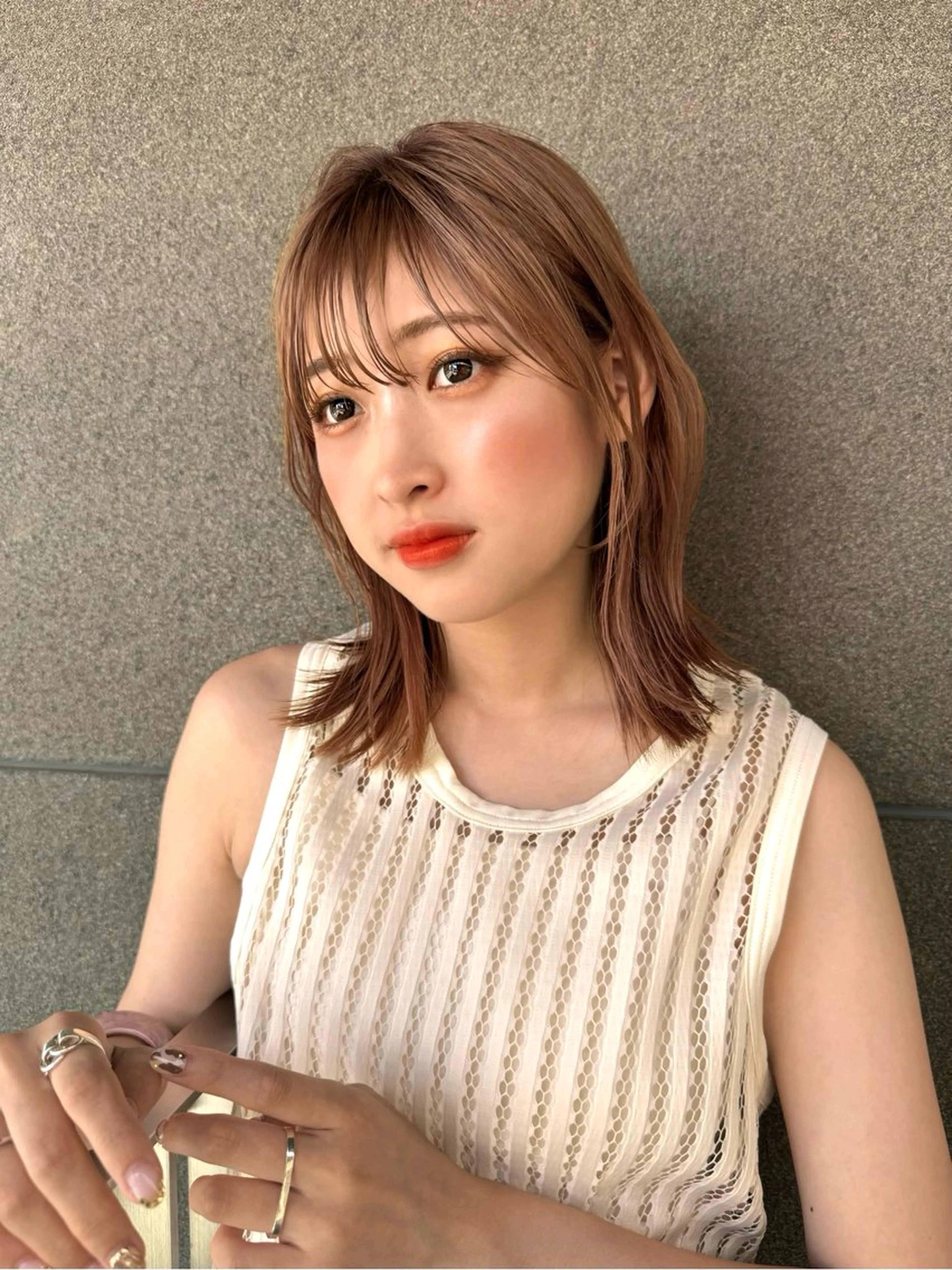 ロング 艶髪／レイヤー／ 垢抜け🩵／MARIのヘアスタイル