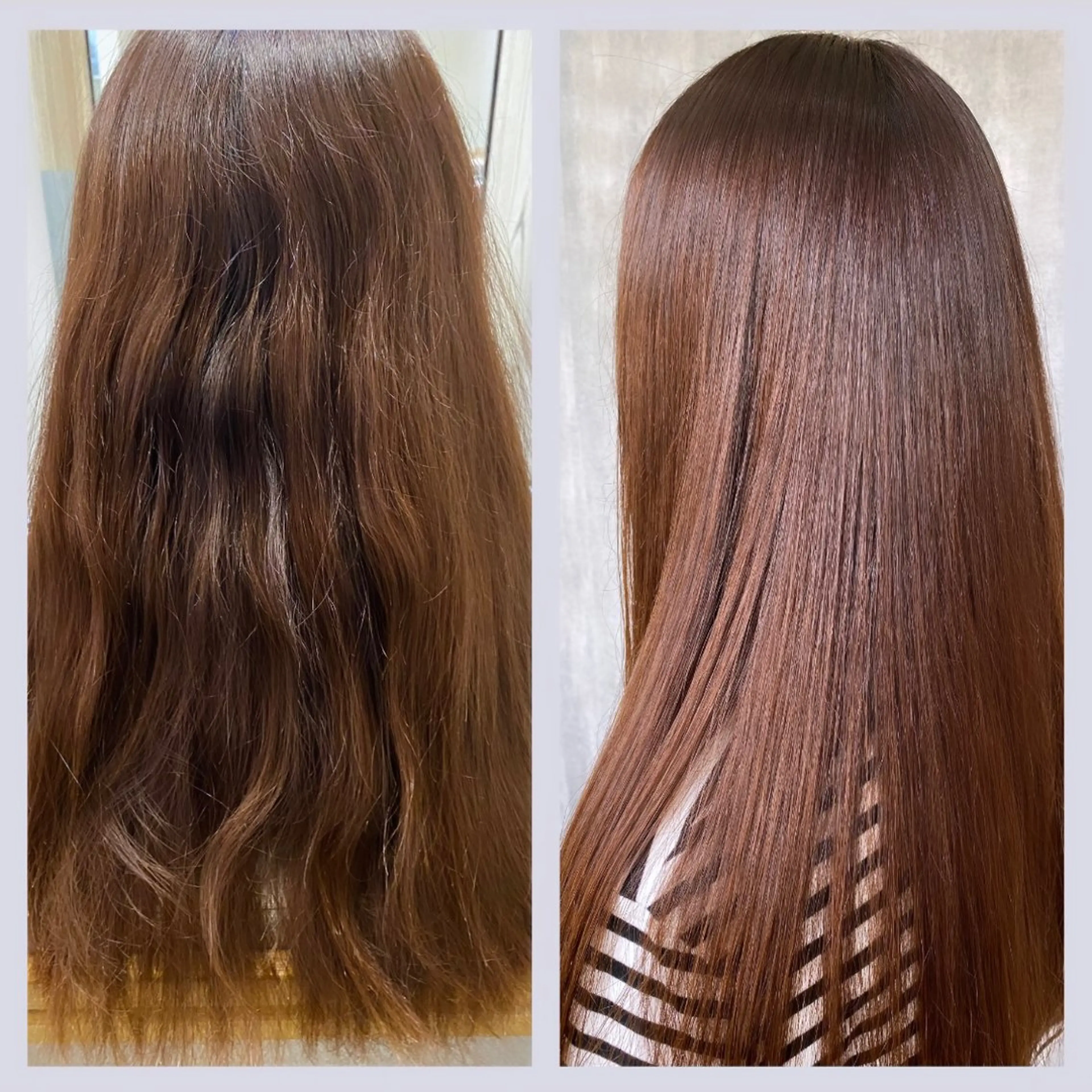 うる艶ストレート＋炭酸クレンジング＋シルキートリートメント＋スキャルプ頭皮改善シャンプーの写真